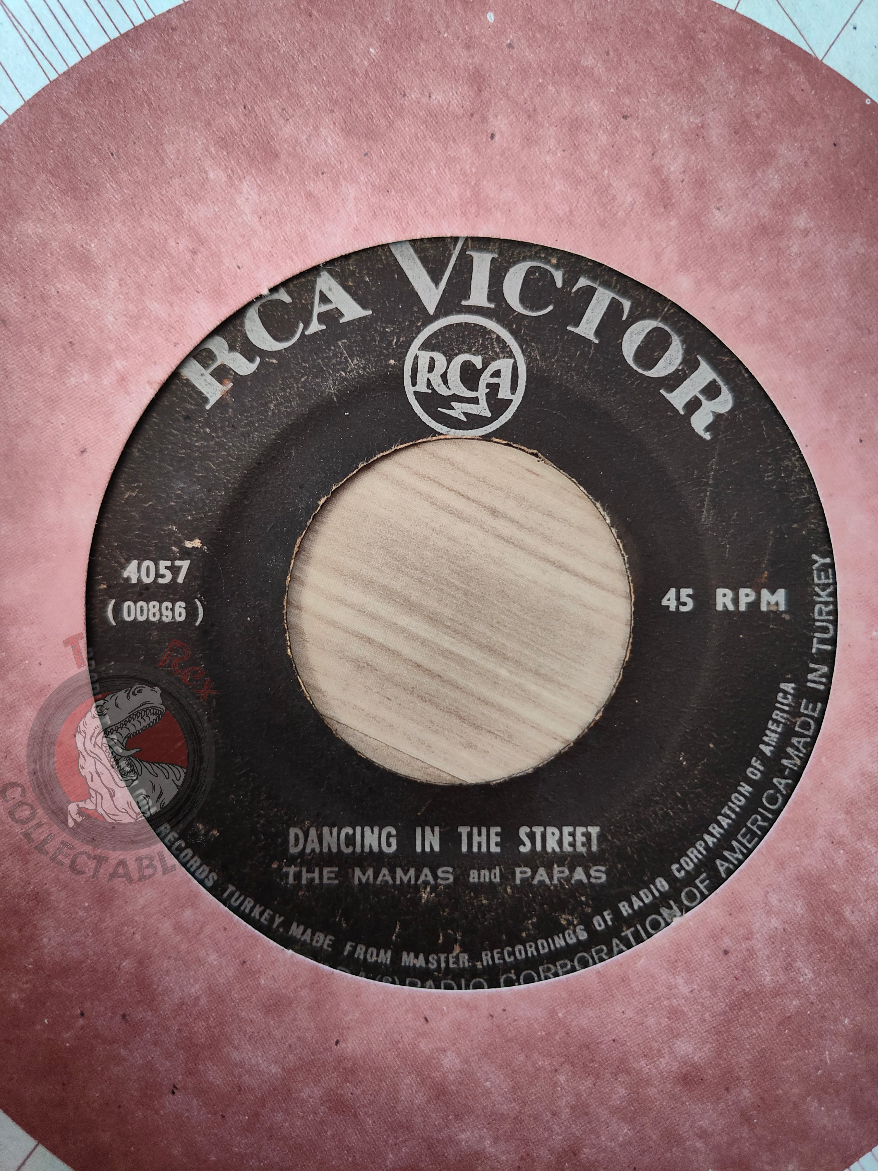 The Mamas & The Papas – Words Of Love 7" Turkish Pressing Vinyl Turkey Edition