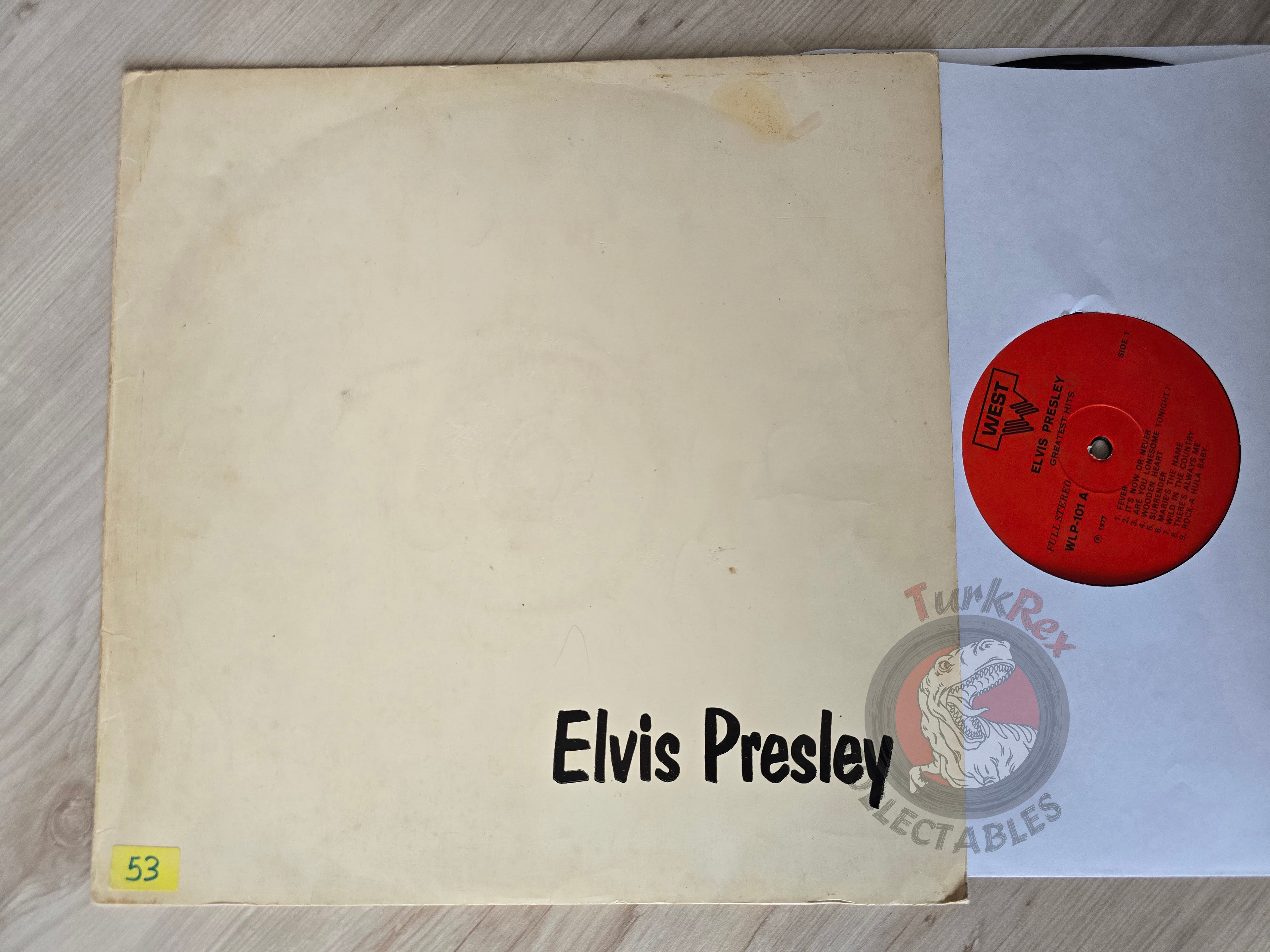 Elvis Presley – Greatest Hits Turkish Pressing Vinyl Turkey Edition 1