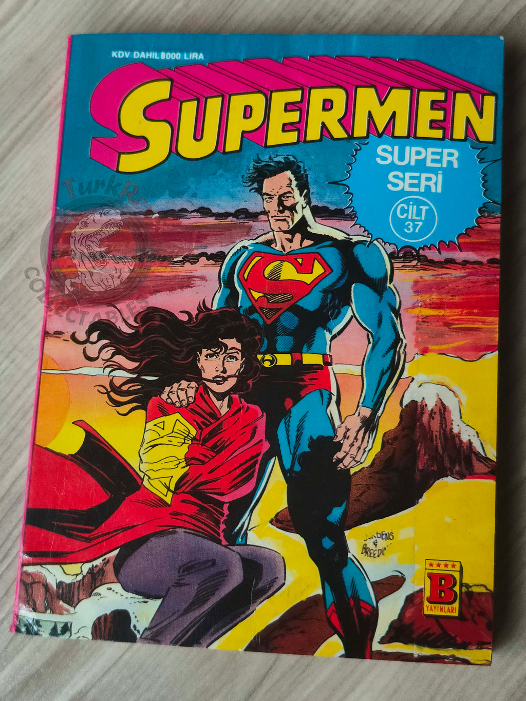 Superman Vol #37 1992 Turkish Comic Turkey #59 Action Comics Annual #1 Lois Lane