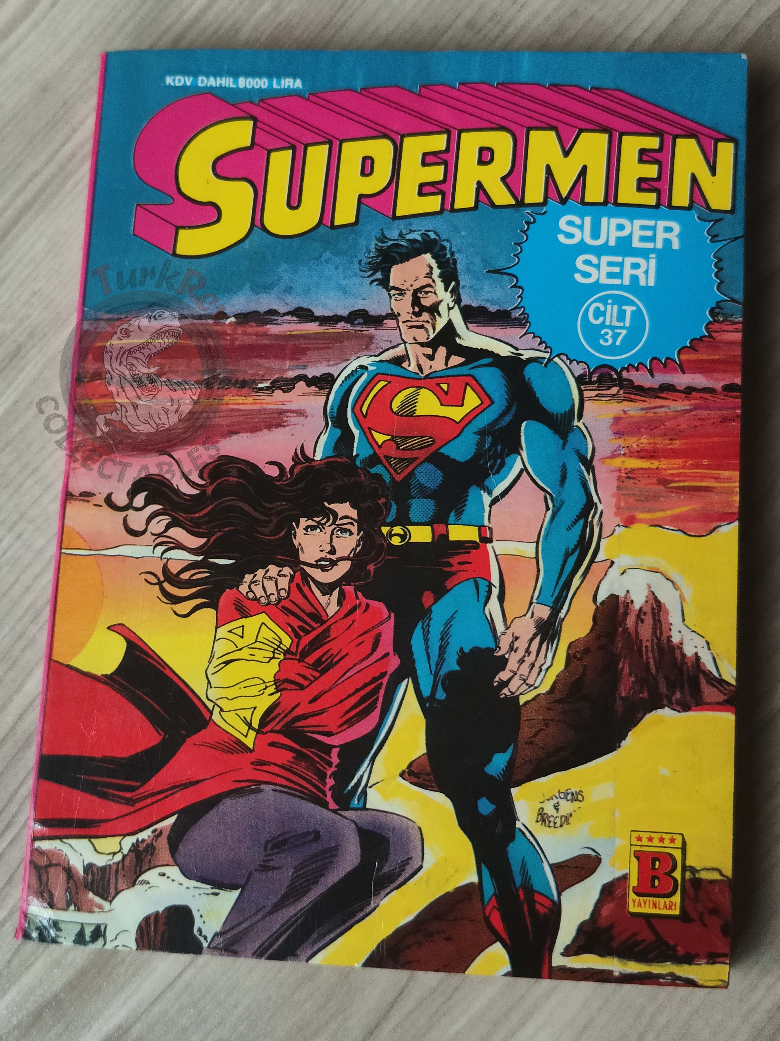 Superman Vol #37 1992 Turkish Comic Turkey #59 Action Comics Annual #1 Lois Lane