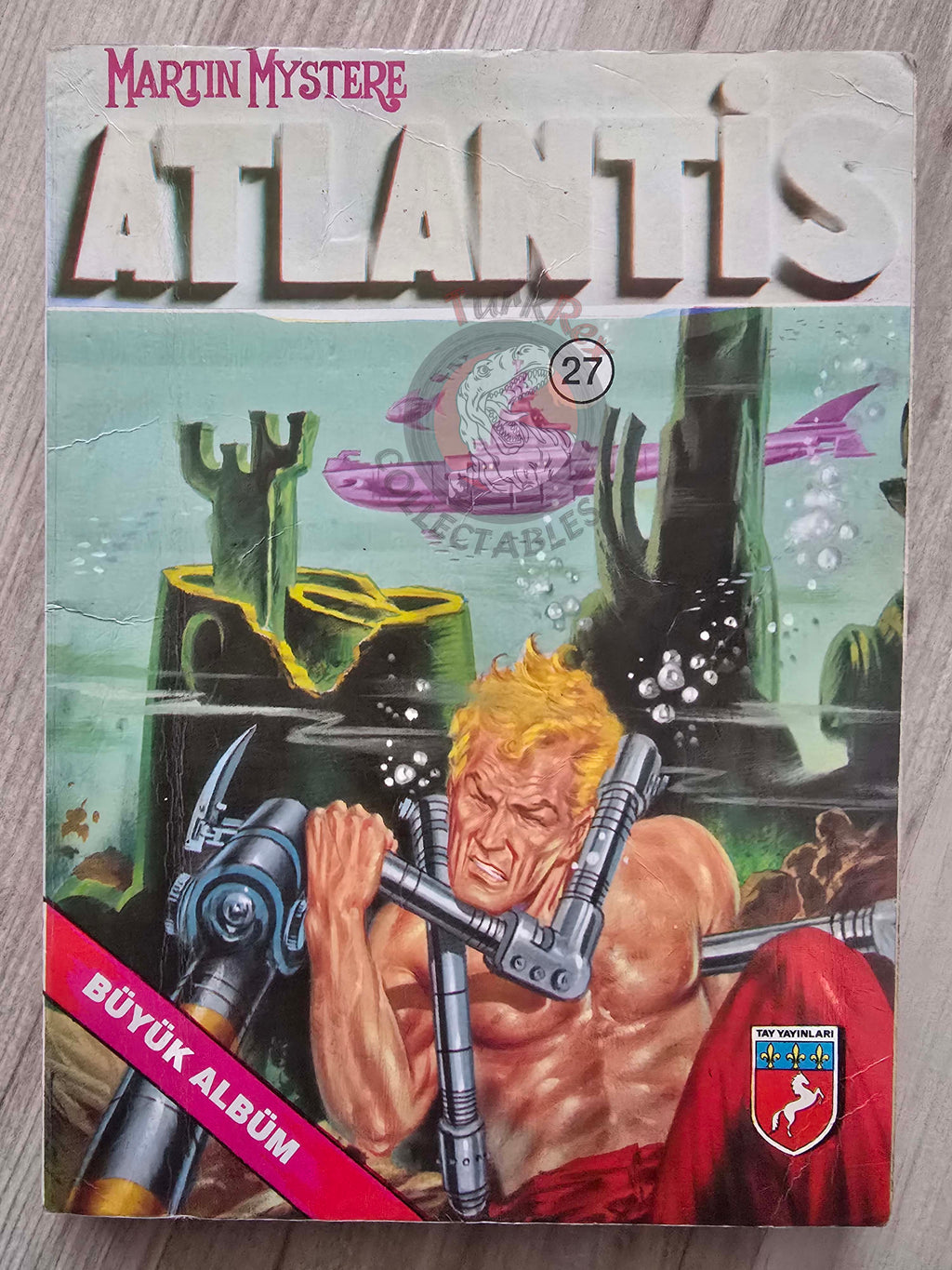 Martin Mystère #27 Morte al Varietà 80s Turkish Comic Turkey #69 #71