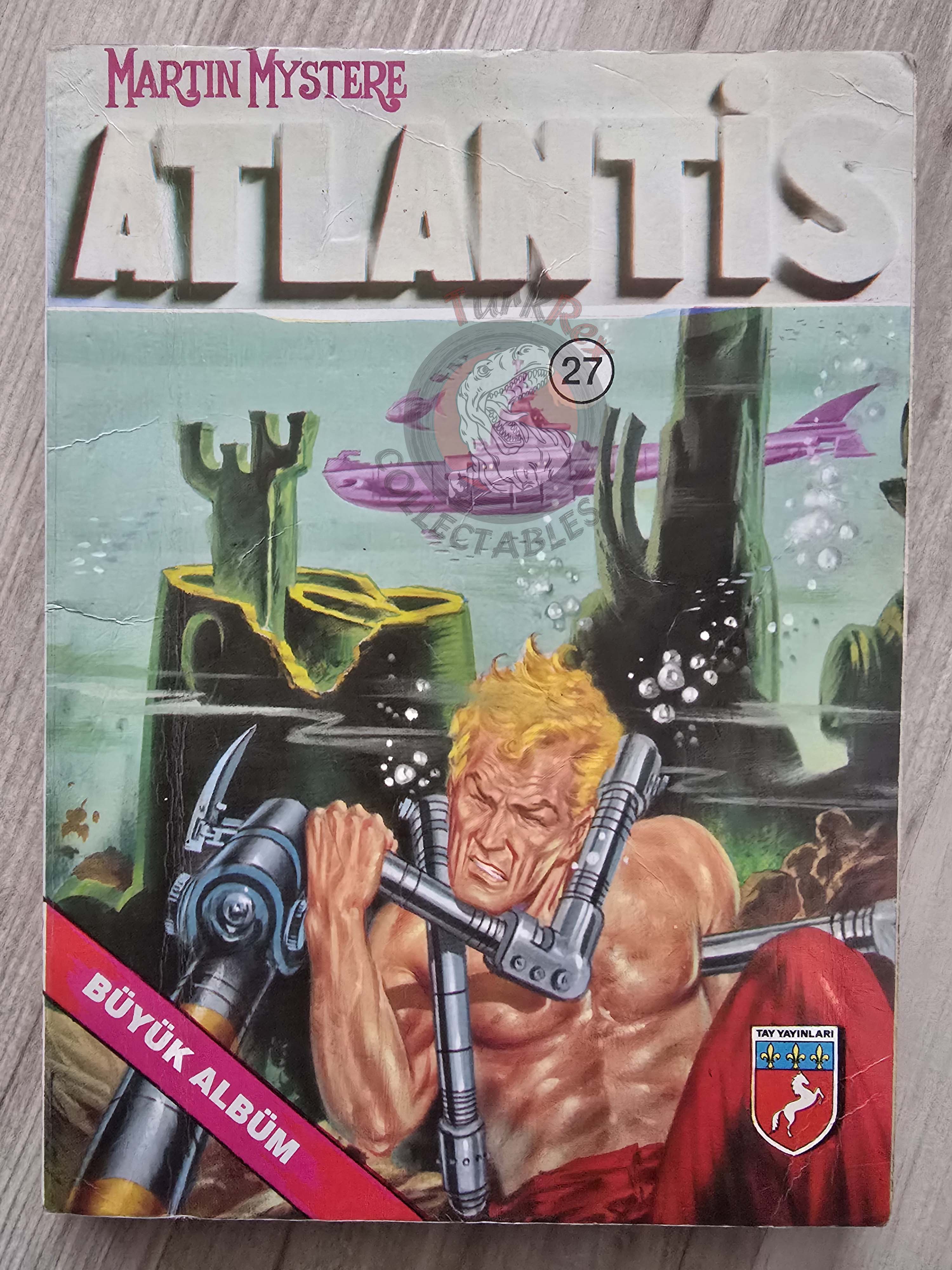 Martin Mystère #27 Morte al Varietà 80s Turkish Comic Turkey #69 #71