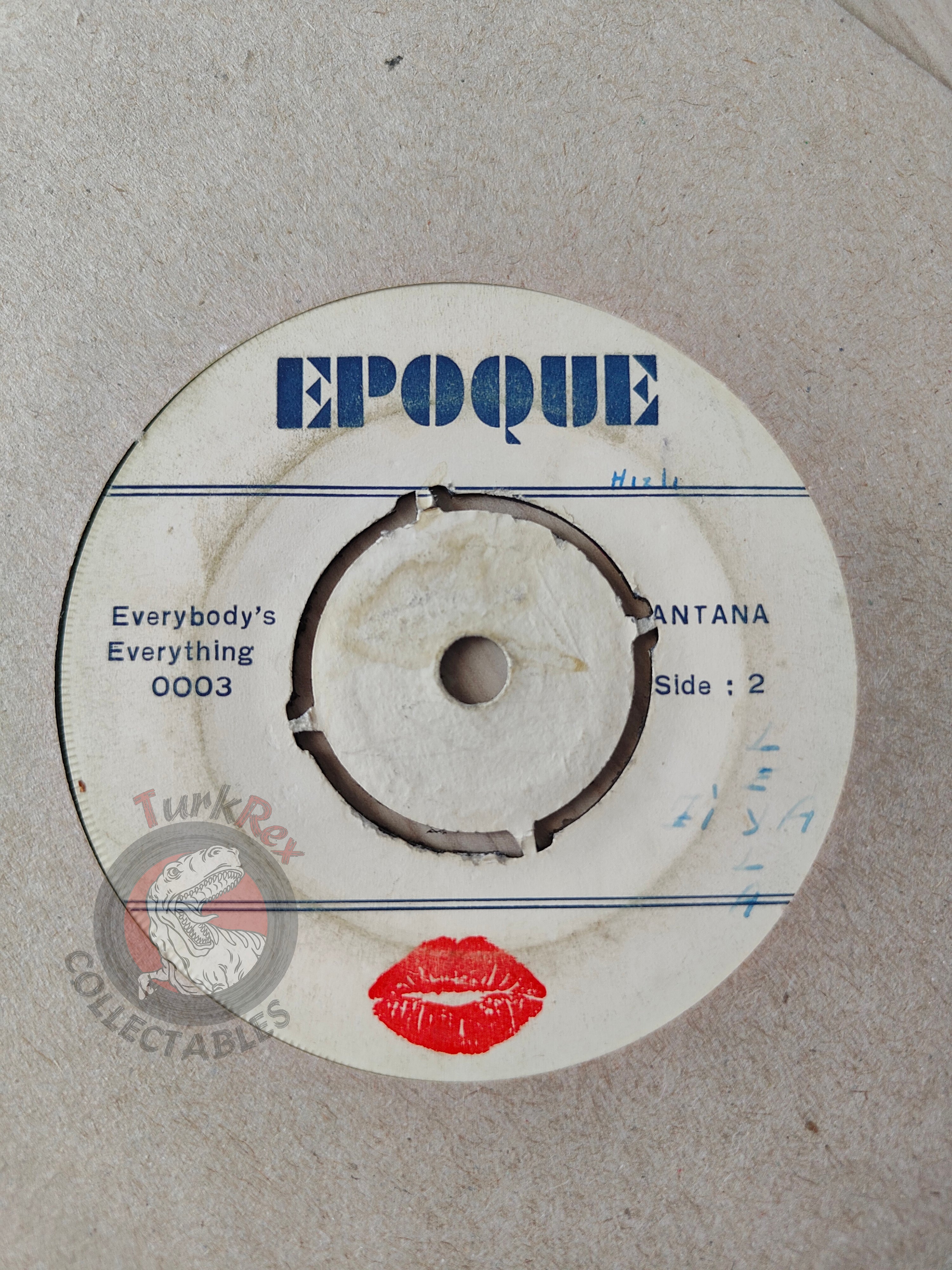 Santana – Batuka 7" Turkish Pressing Vinyl Turkey Edition