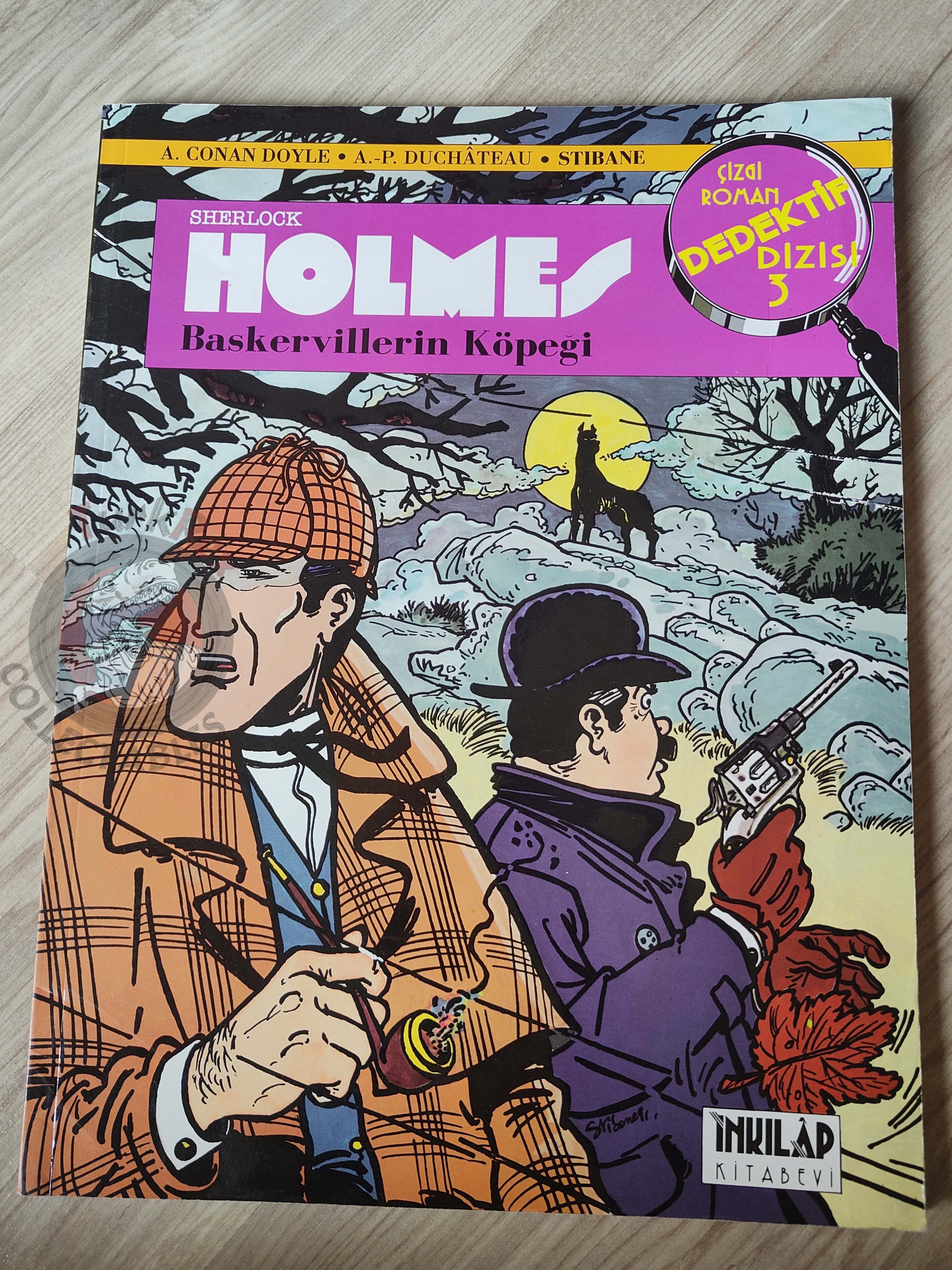 Sherlock Holmes – The Hound of the Baskervilles Turkish Comic Turkey André-Paul Duchâteau