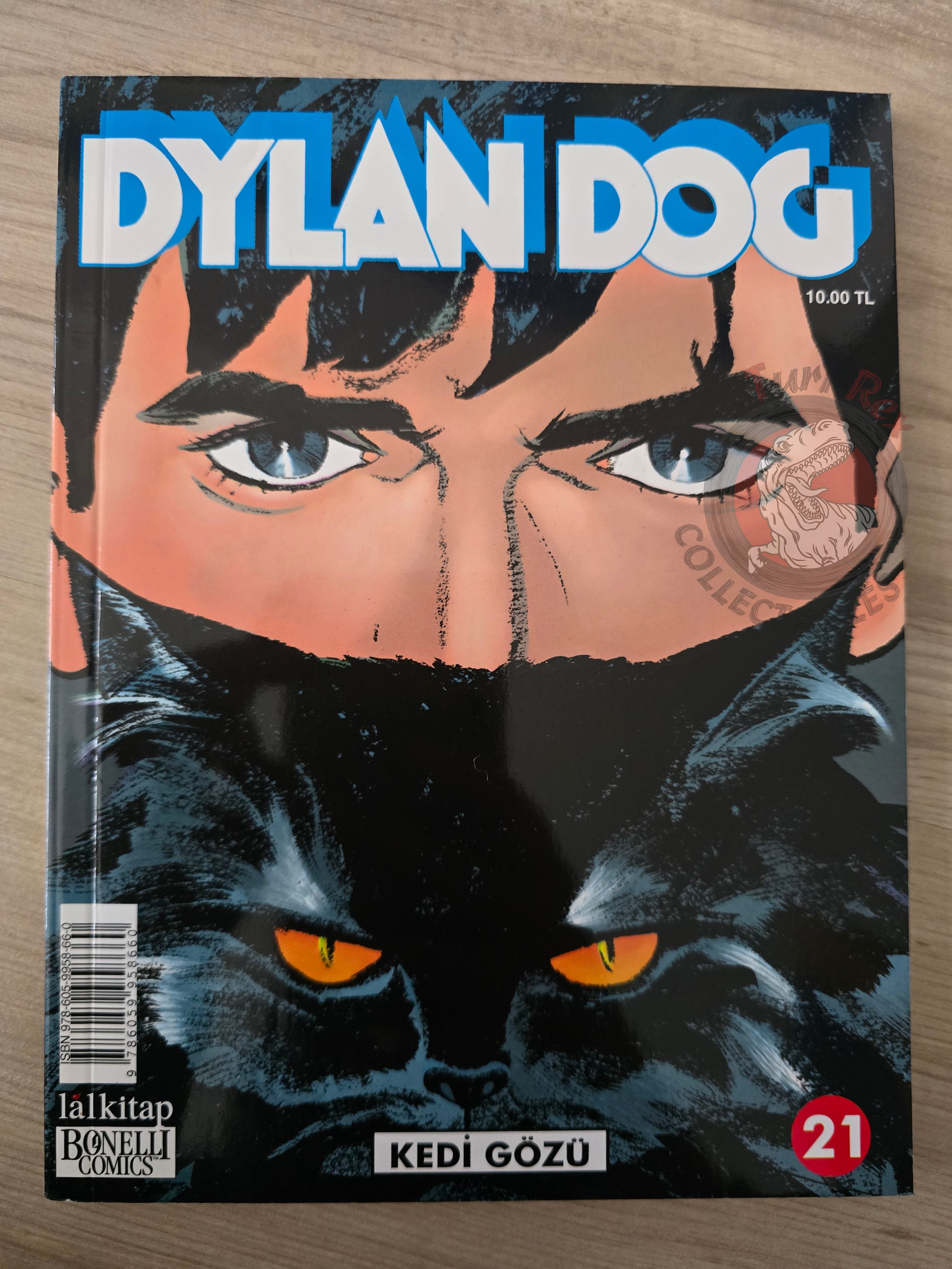 Dylan Dog #21 2016 Turkish Comic Turkey #119 L'occhio del gatto