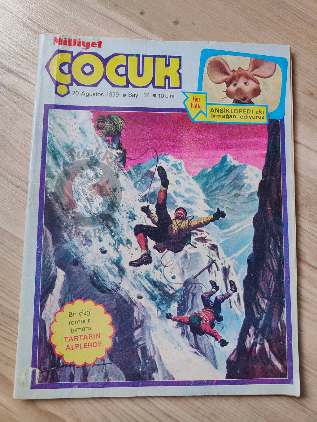 Milliyet Çocuk #34 1979 Turkish Comic Turkey Joyas Literarias Juveniles #125 Alphonse Daudet