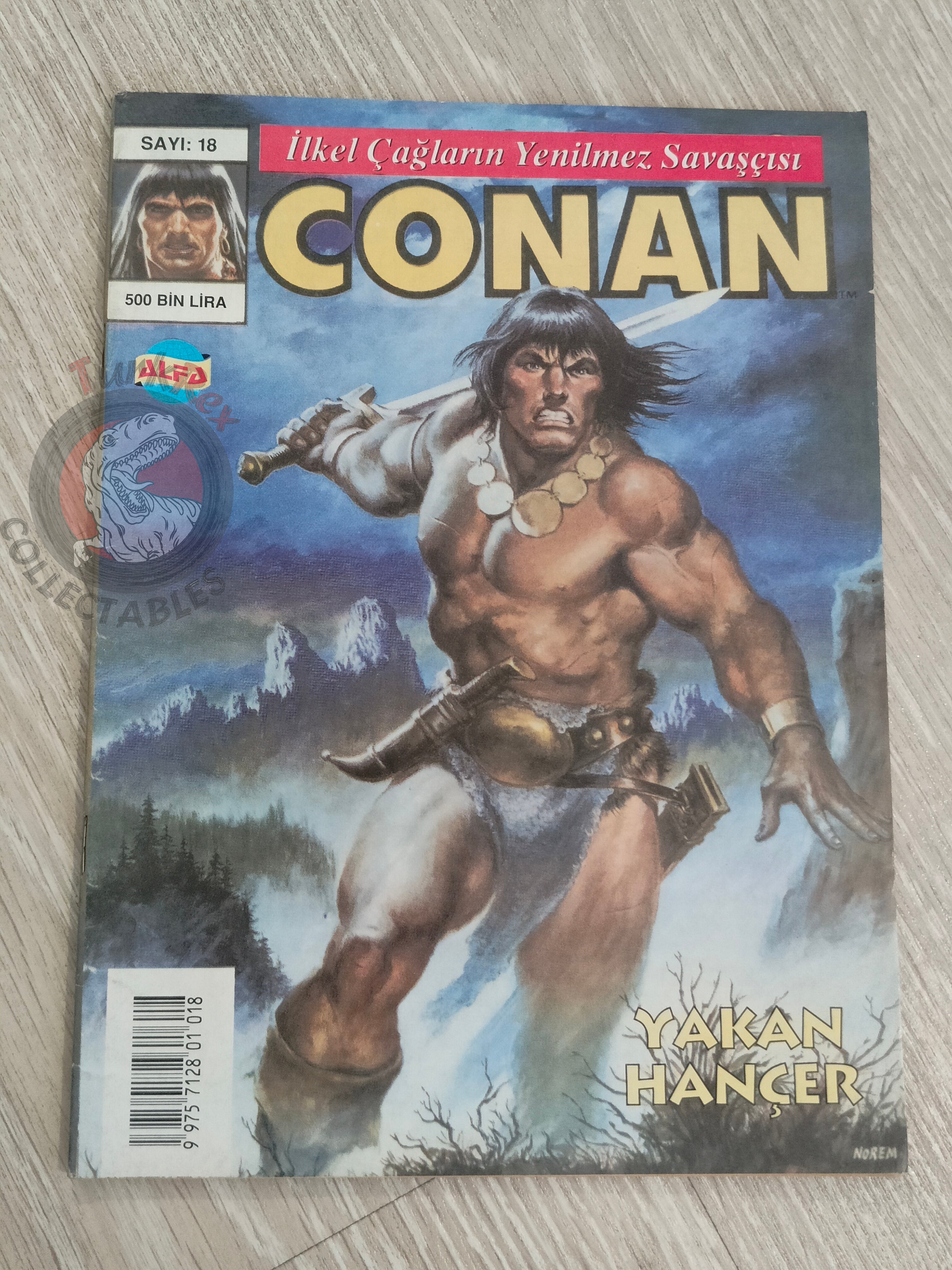Conan #18 The Savage Sword of Conan #31 Turkish Comic Turkey