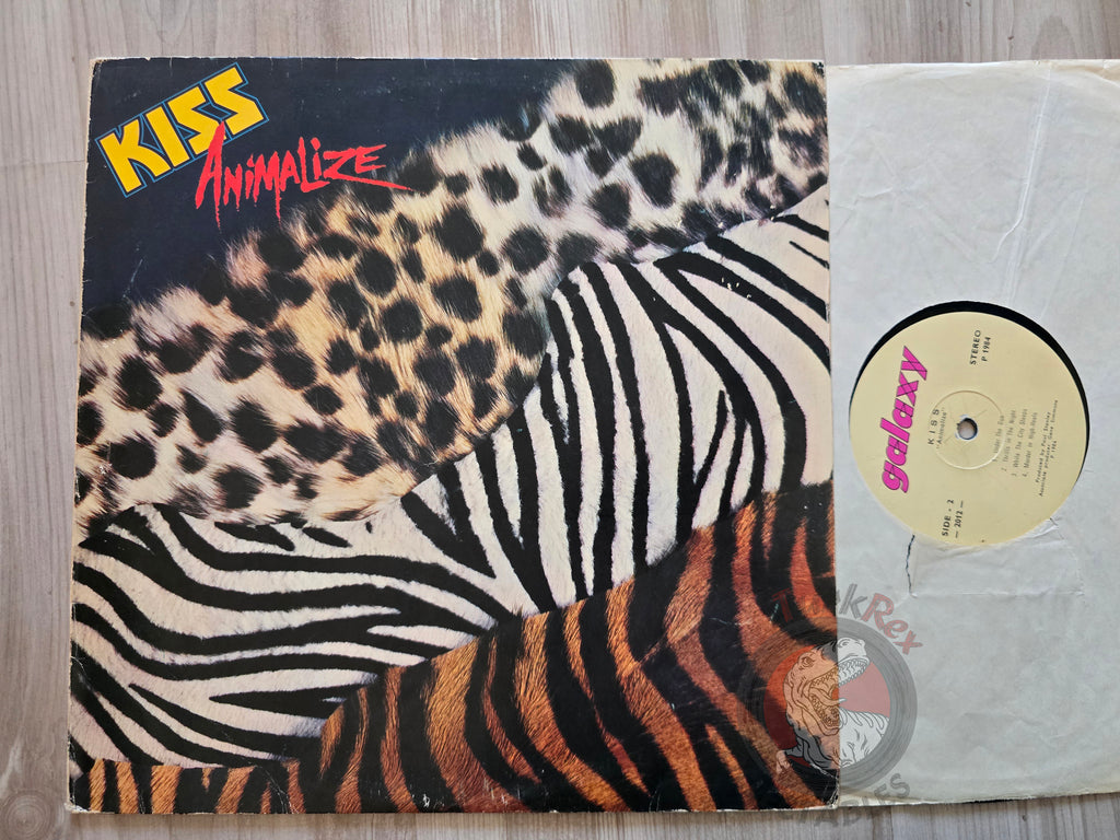 Kiss – Animalize Turkish Pressing Vinyl Turkey Edition