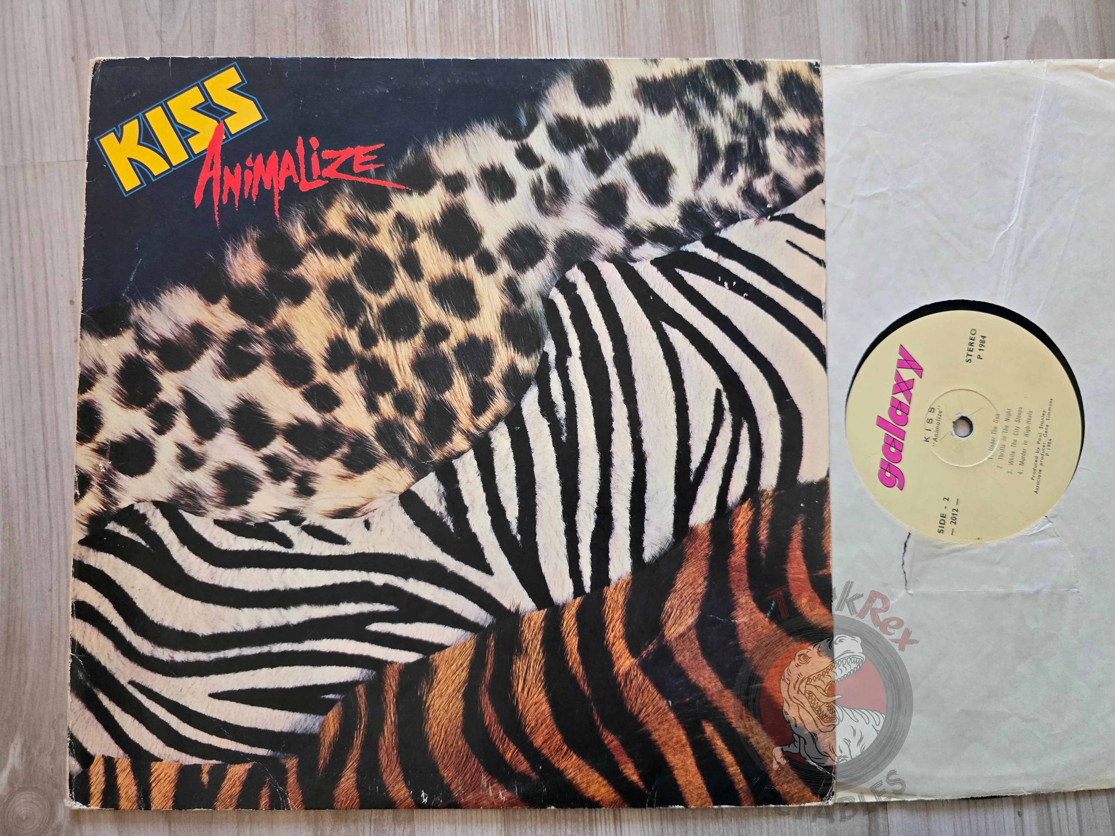 Kiss – Animalize Turkish Pressing Vinyl Turkey Edition
