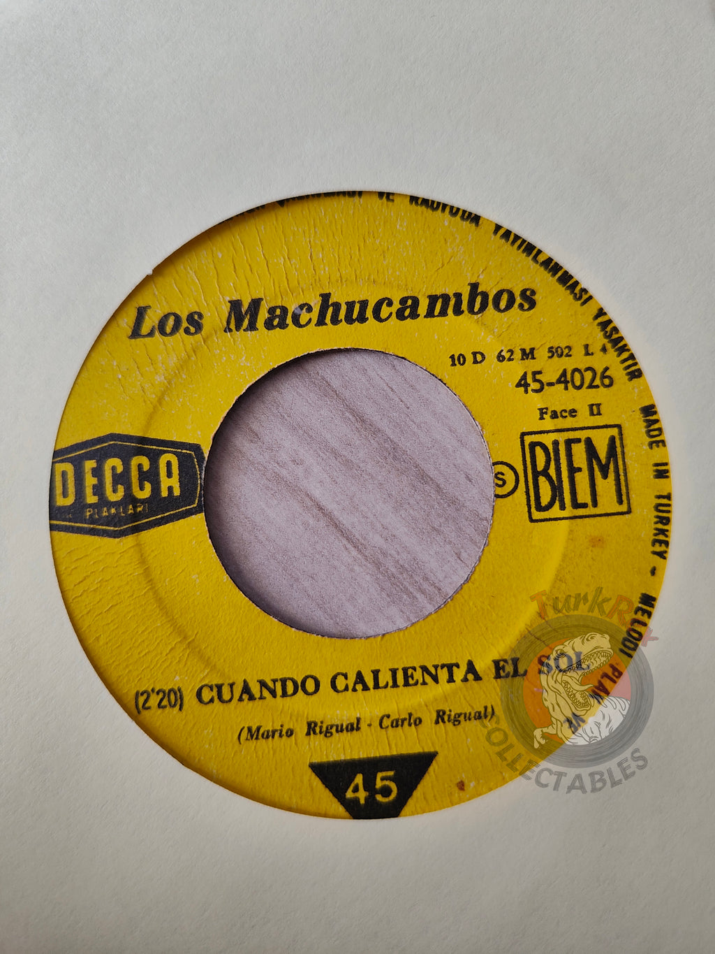 Los Machucambos – Teresita 7" Turkish Pressing Vinyl Turkey Edition 2