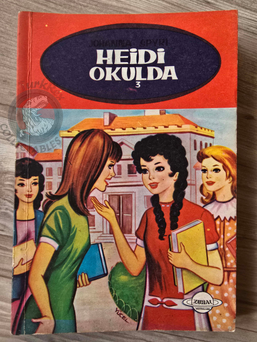 Johanna Spyri – Heidi Grows Up 1969 Turkish Book Turkey Illustrated