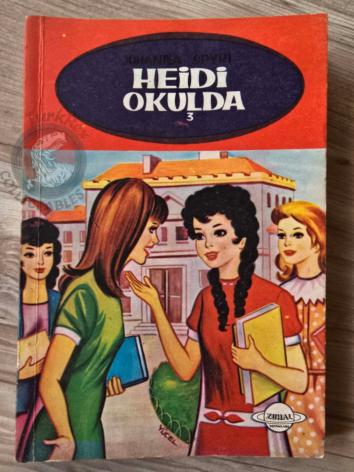Johanna Spyri – Heidi Grows Up 1969 Turkish Book Turkey Illustrated