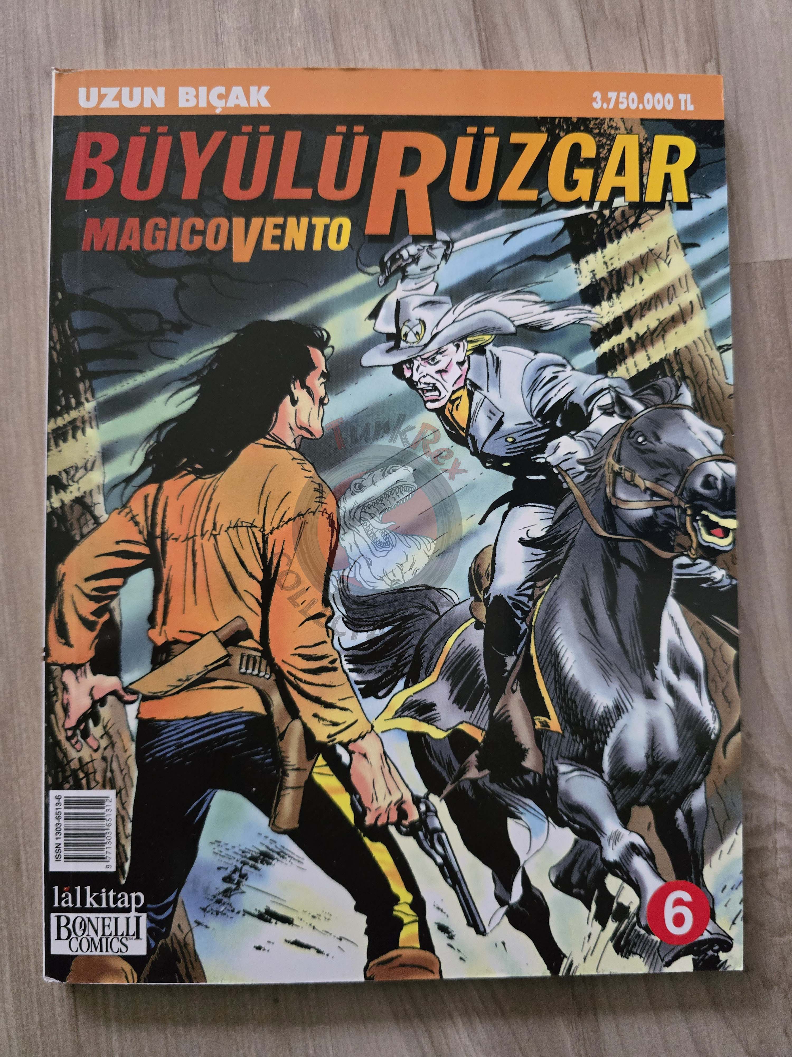 Magico Vento #6 Lungo Coltello 2003 Turkish Comic Turkey Bonelli