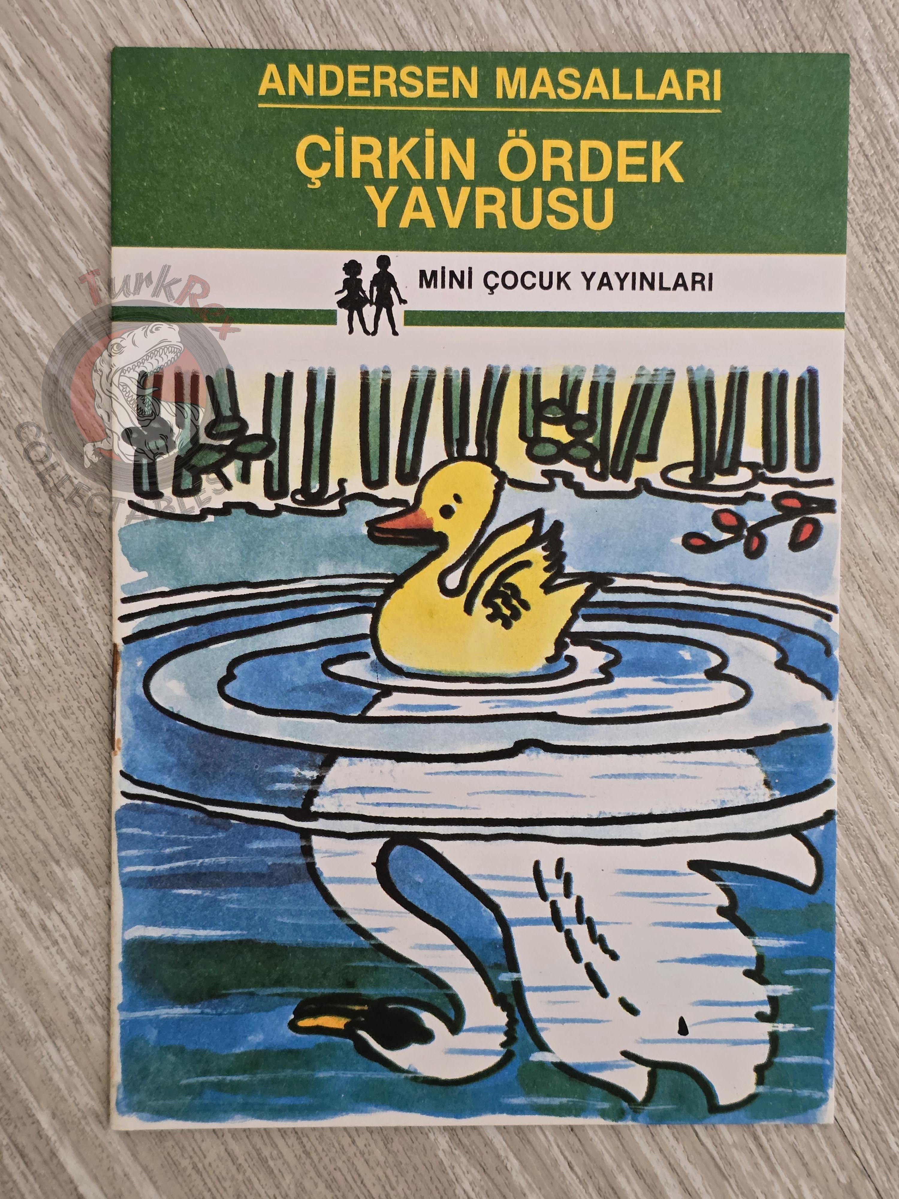 Hans Christian Andersen –  The Ugly Duckling 1994 Turkish Book Turkey Illustrated