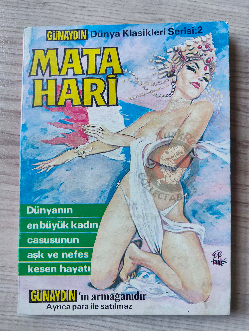 Mata Hari Turkish Comic Turkey Classics Illustrated
