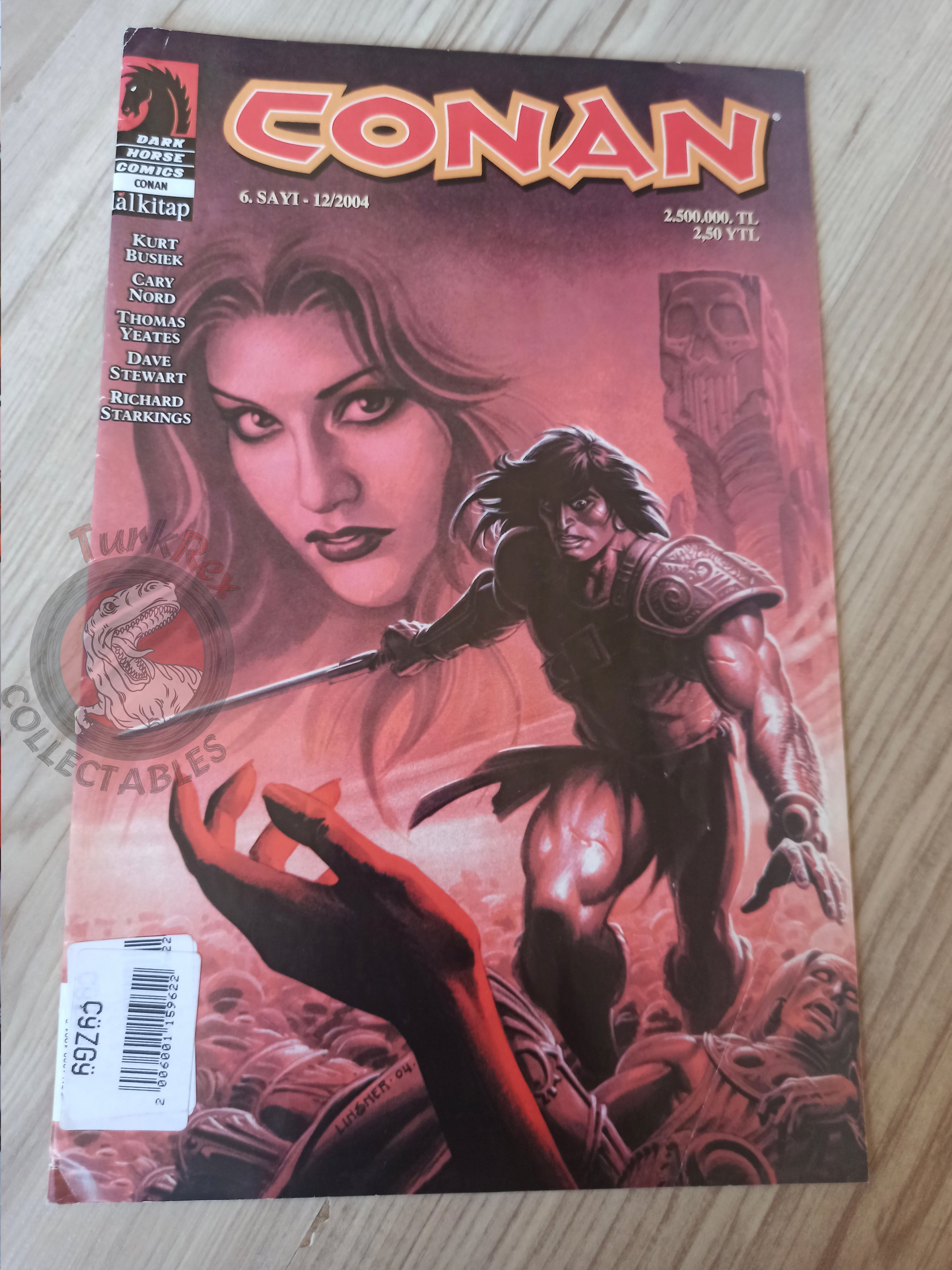 Conan the Legend #6 Turkish Comic Turkey Dark Horse Comics
