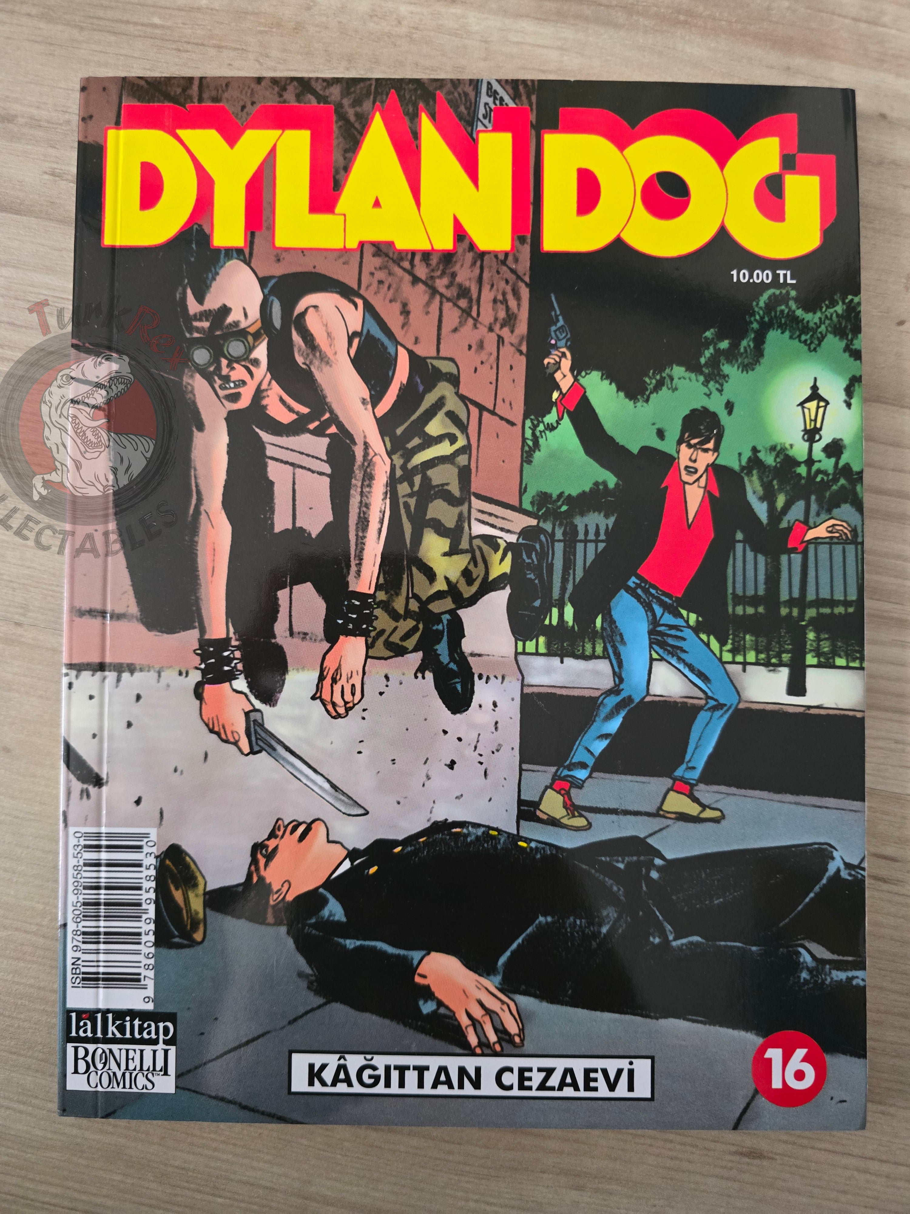Dylan Dog #16 2016 Turkish Comic Turkey #114  La prigione di carta