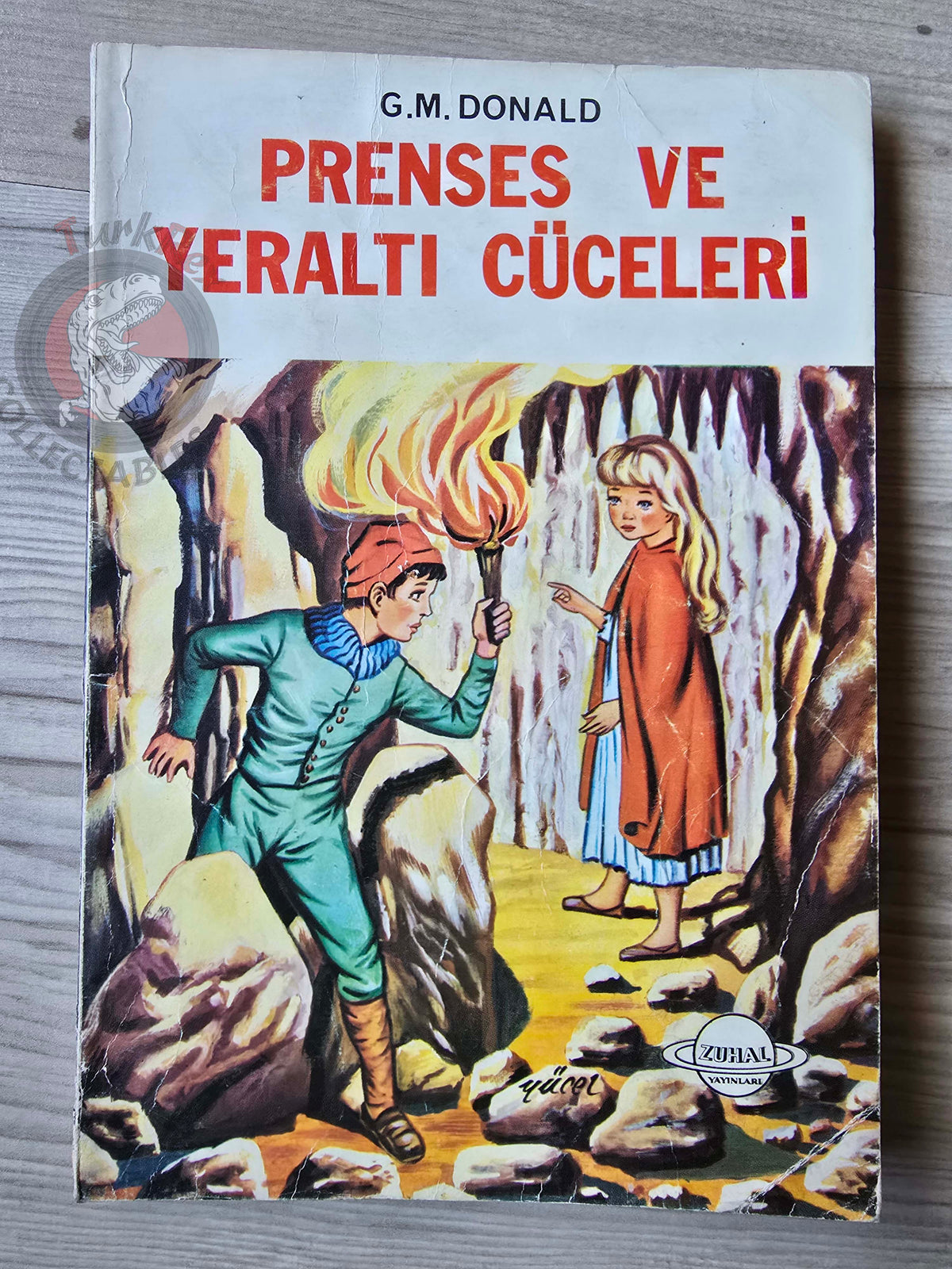 George MacDonald – The Princess and the Goblin 1977 Turkish Book Turkey Illustrated