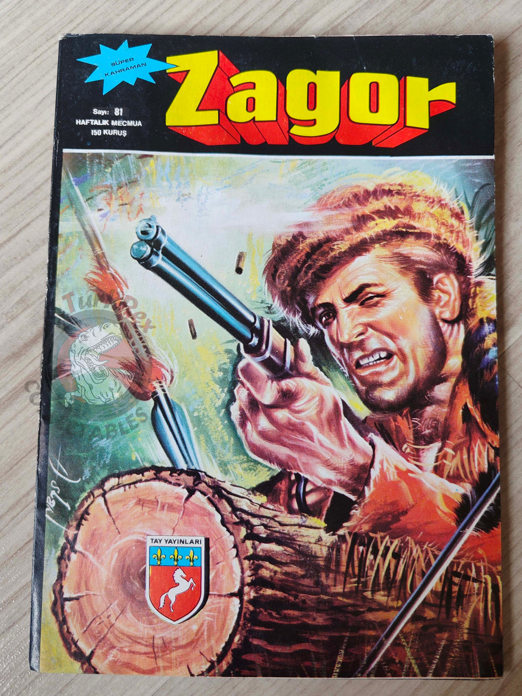 Zagor #81 1971 Avventura a Kingston Turkish Comic Turkey L'Avamposto Ignoto