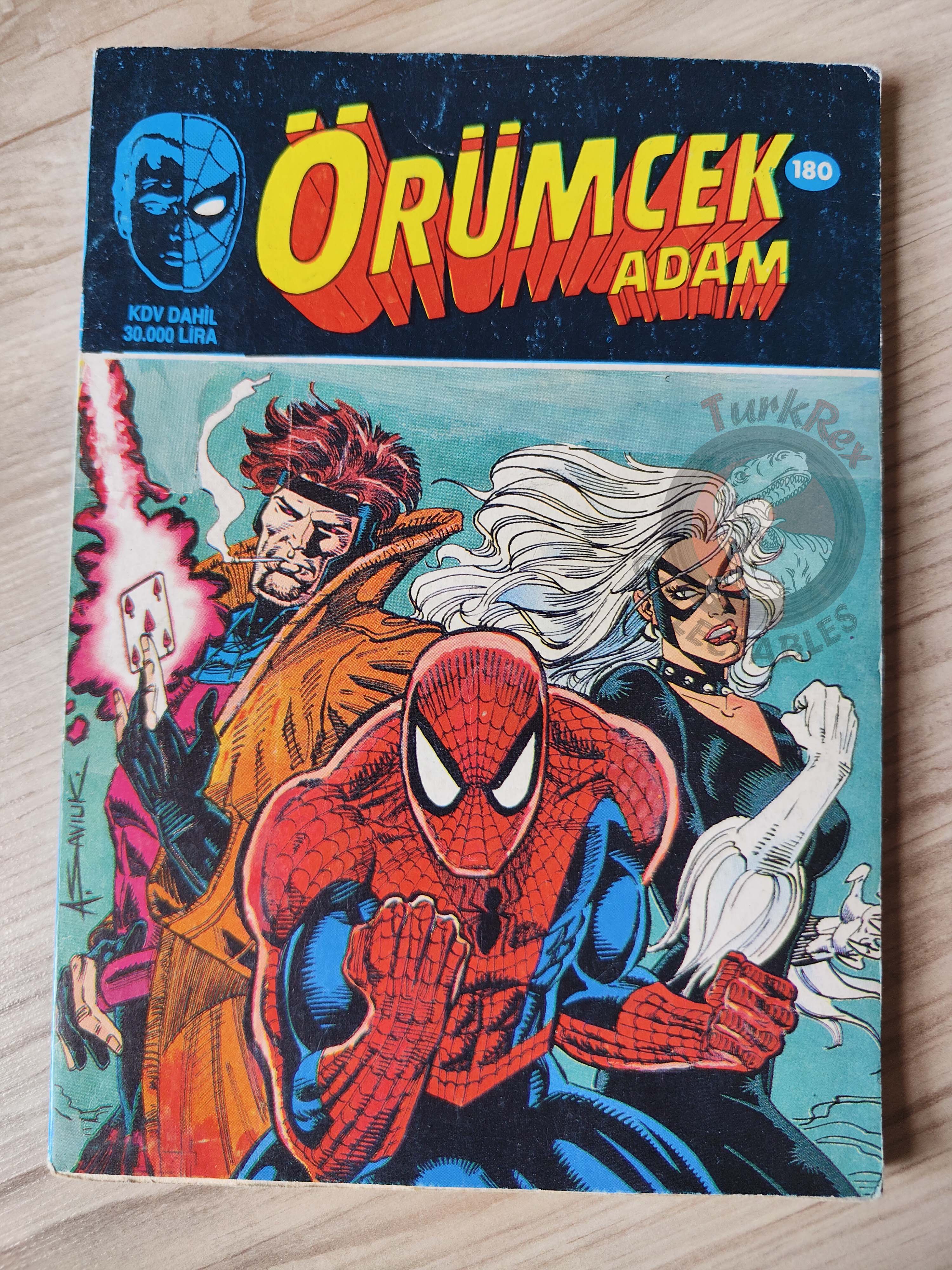 Spider-Man #180 1995 Turkish Comic Turkey Amazing #210 #229 #230 Spectacular #61