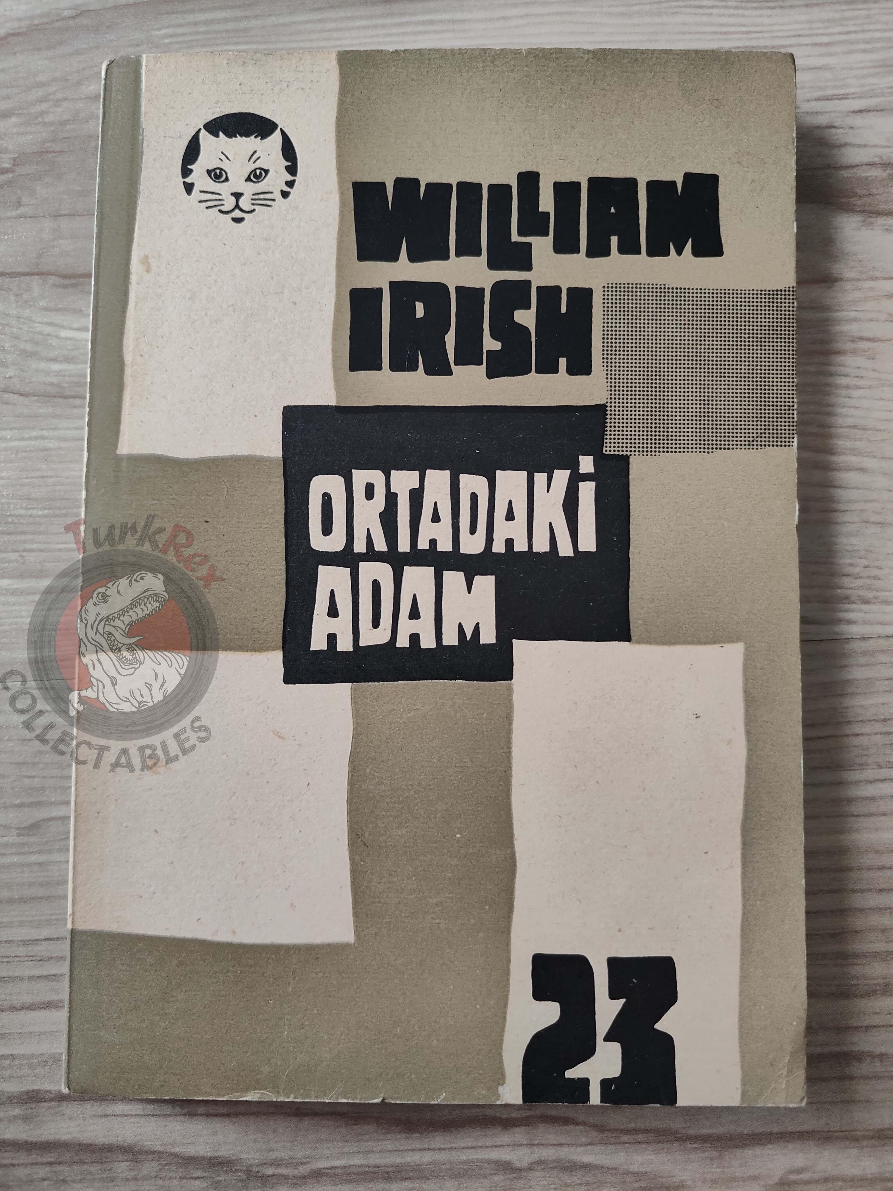 Cornell Woolrich – The Black Angel 1964 1st Turkish Book Turkey William Irish