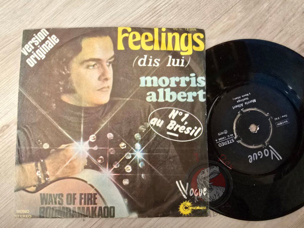 Morris Albert – Feelings 7" Turkish Pressing Vinyl Turkey Edition