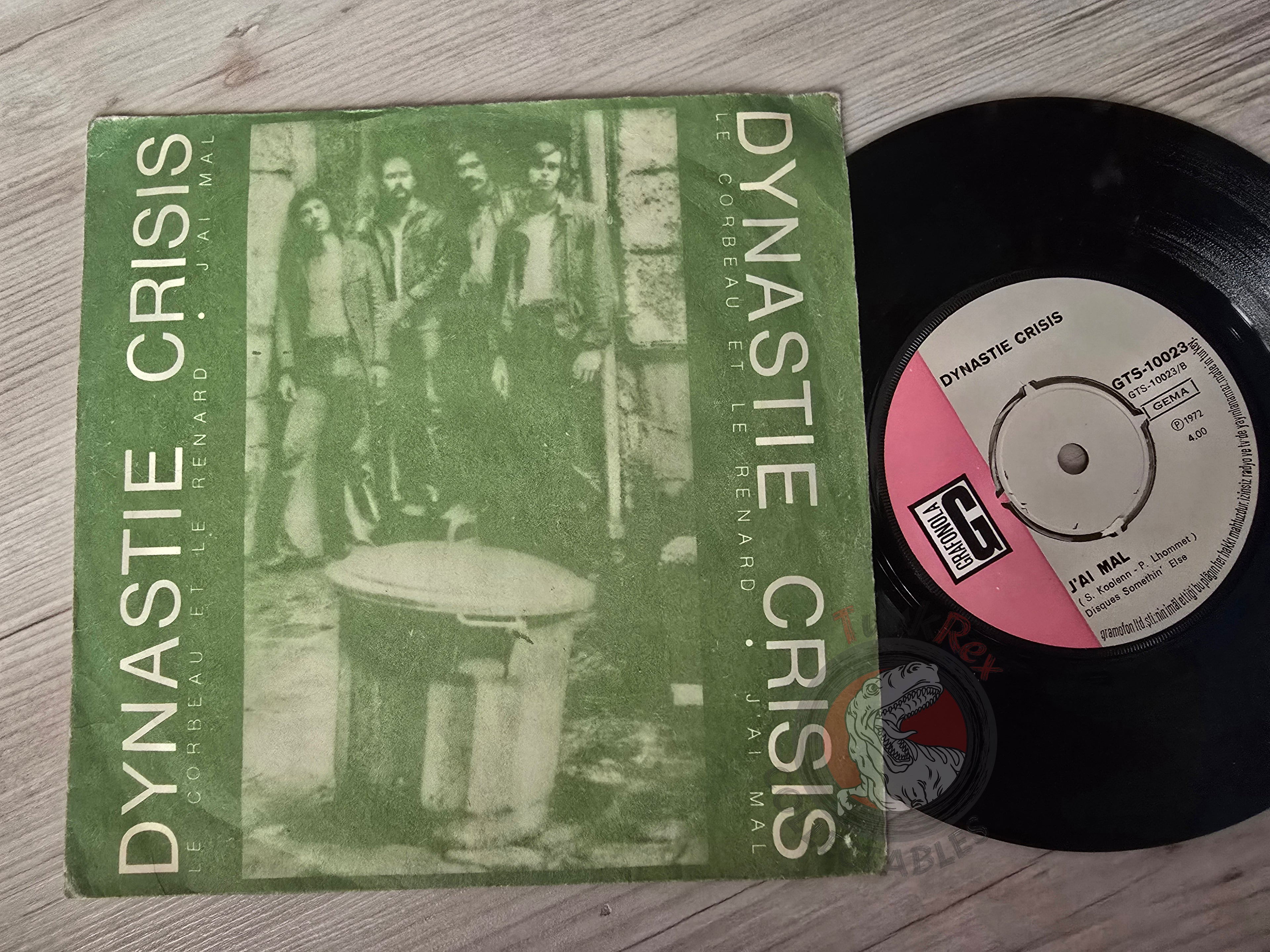 Dynastie Crisis – Le Corbeau Et Le Renard 7" Turkish Pressing Vinyl Turkey Edition