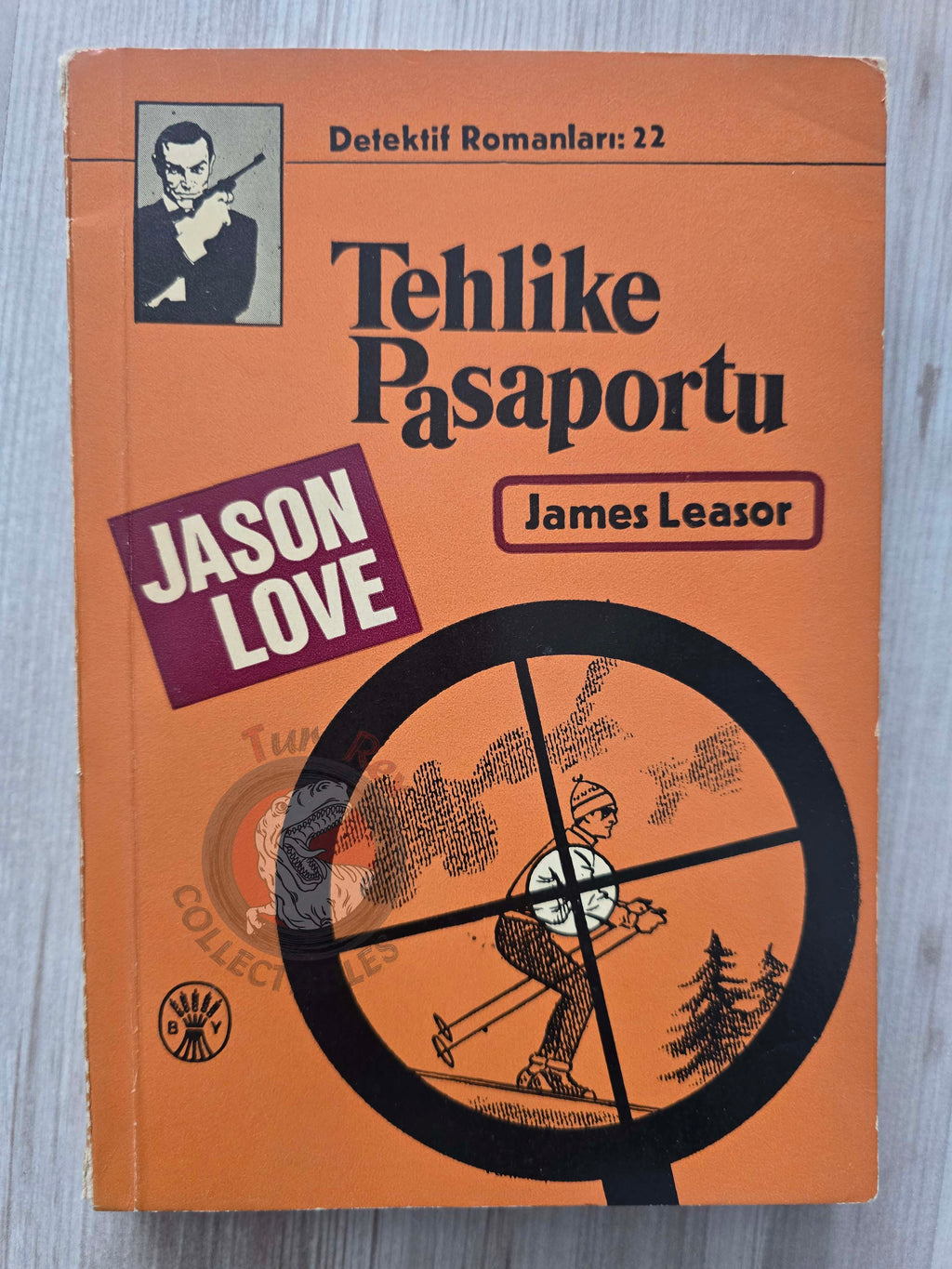 James Leasor – Passport to Peril 1966 1st Turkish Book Turkey Jason Love
