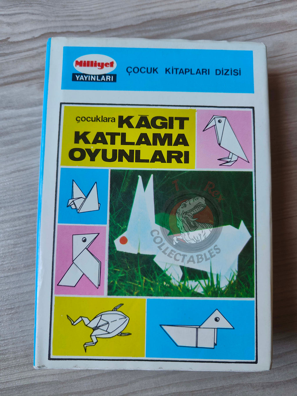 Origami: Paper Folding  1972 HC/DJ Turkish Book Turkey Illustrated