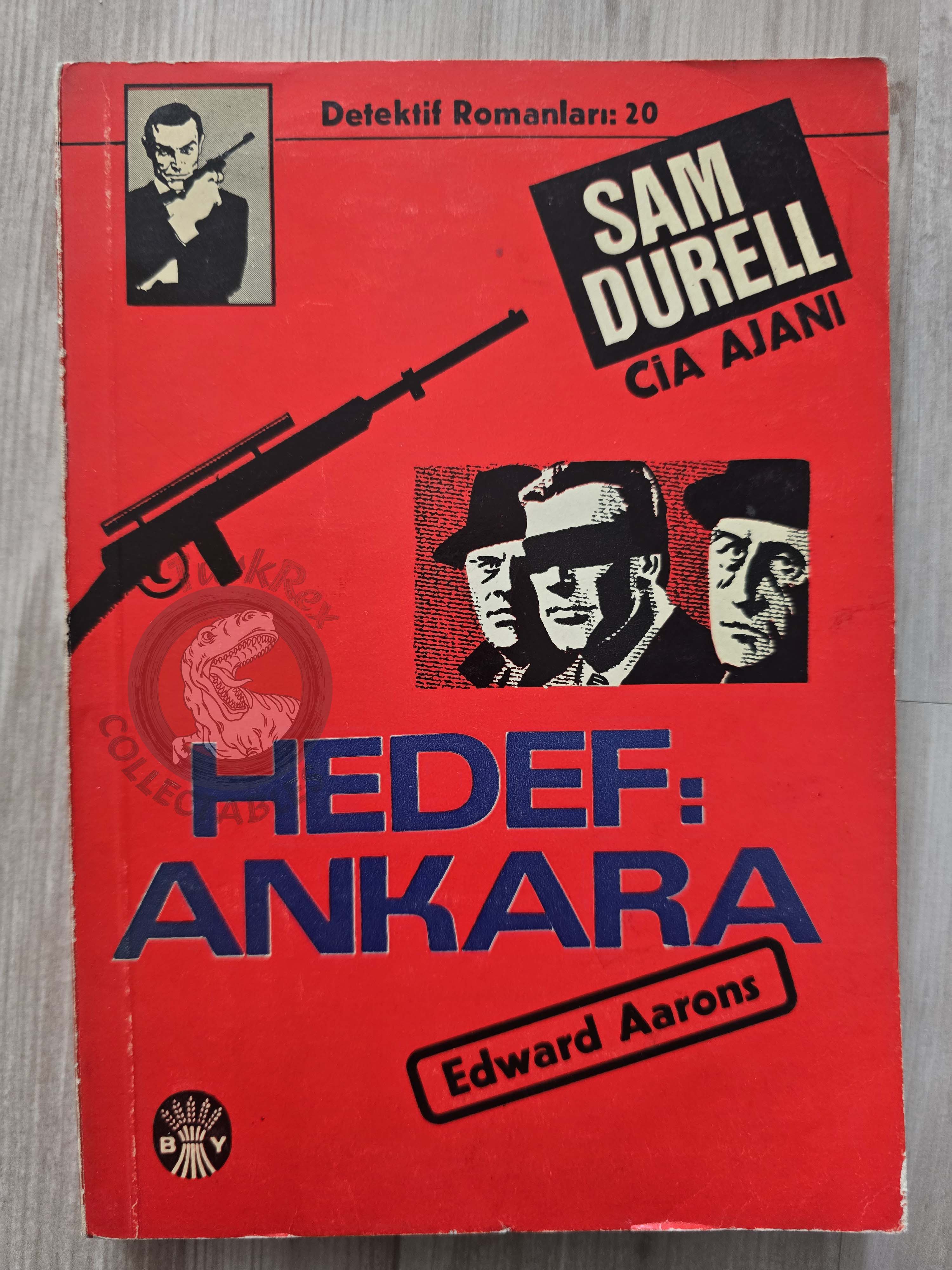 Edward Aarons – Sam Durell Assignment Ankara 1966 1st Turkish Book Turkey