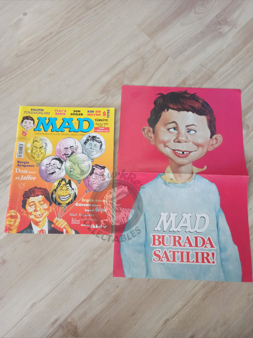 Mad Magazine #1 2000 Turkish Comic Turkey Peanuts Don Martin