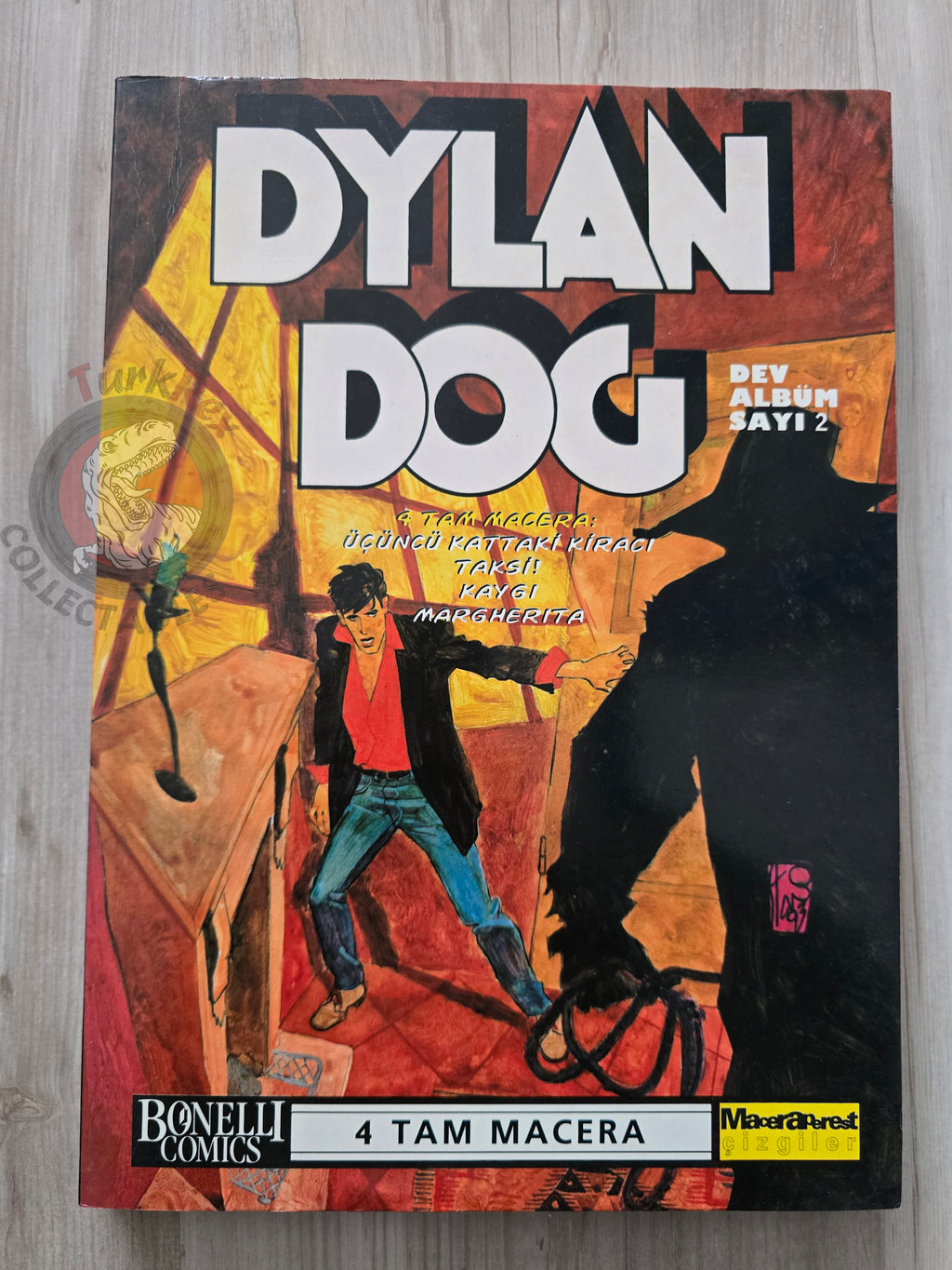 Dylan Dog Gigante #2 2001 Turkish Comic Turkey L’inquilino del terzo piano