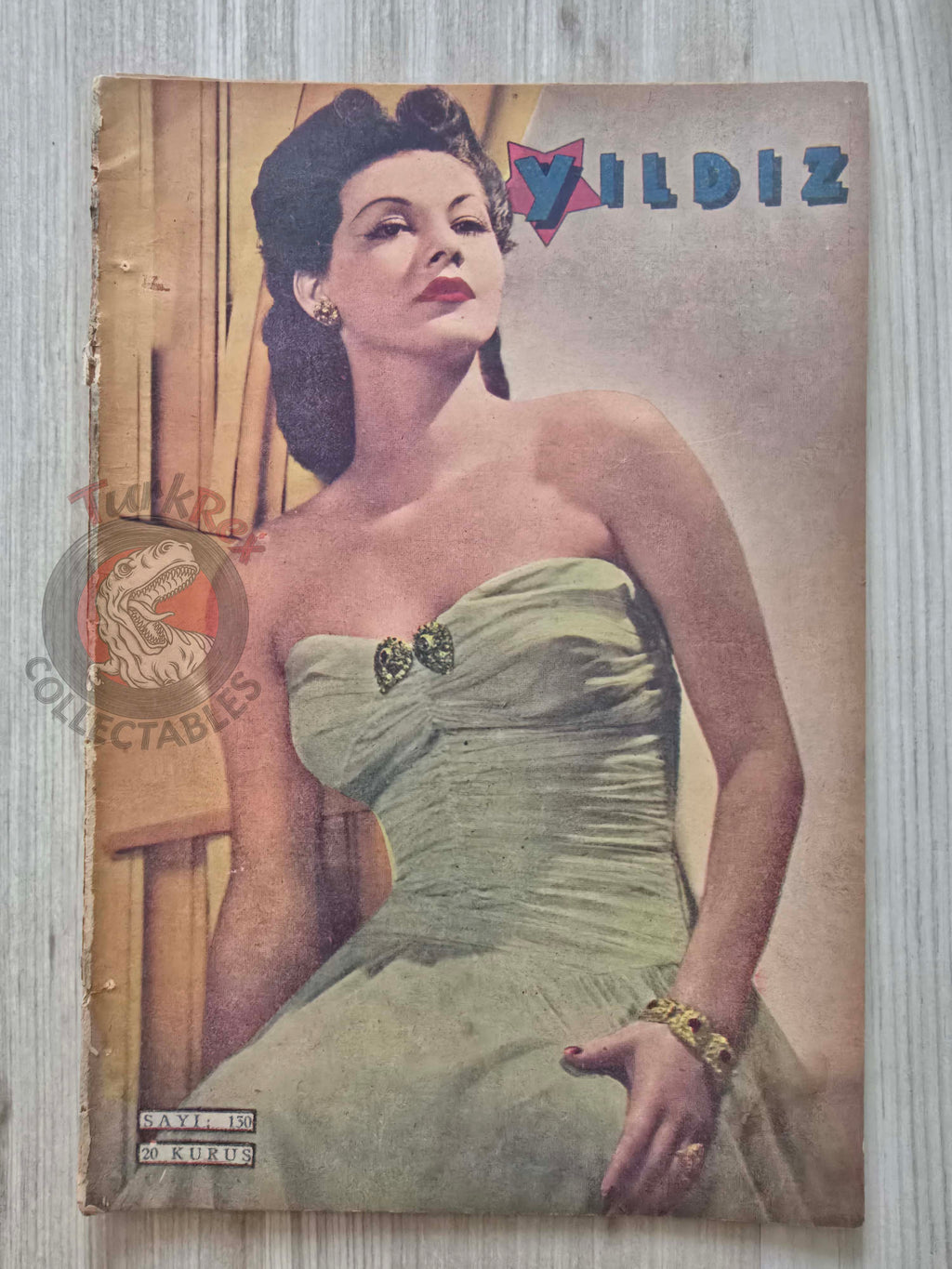 Yıldız 1944 Maria Montez Turkish Mag Turkey Hollywood Melvyn Douglas Deanna Durbin Ann Sheridan