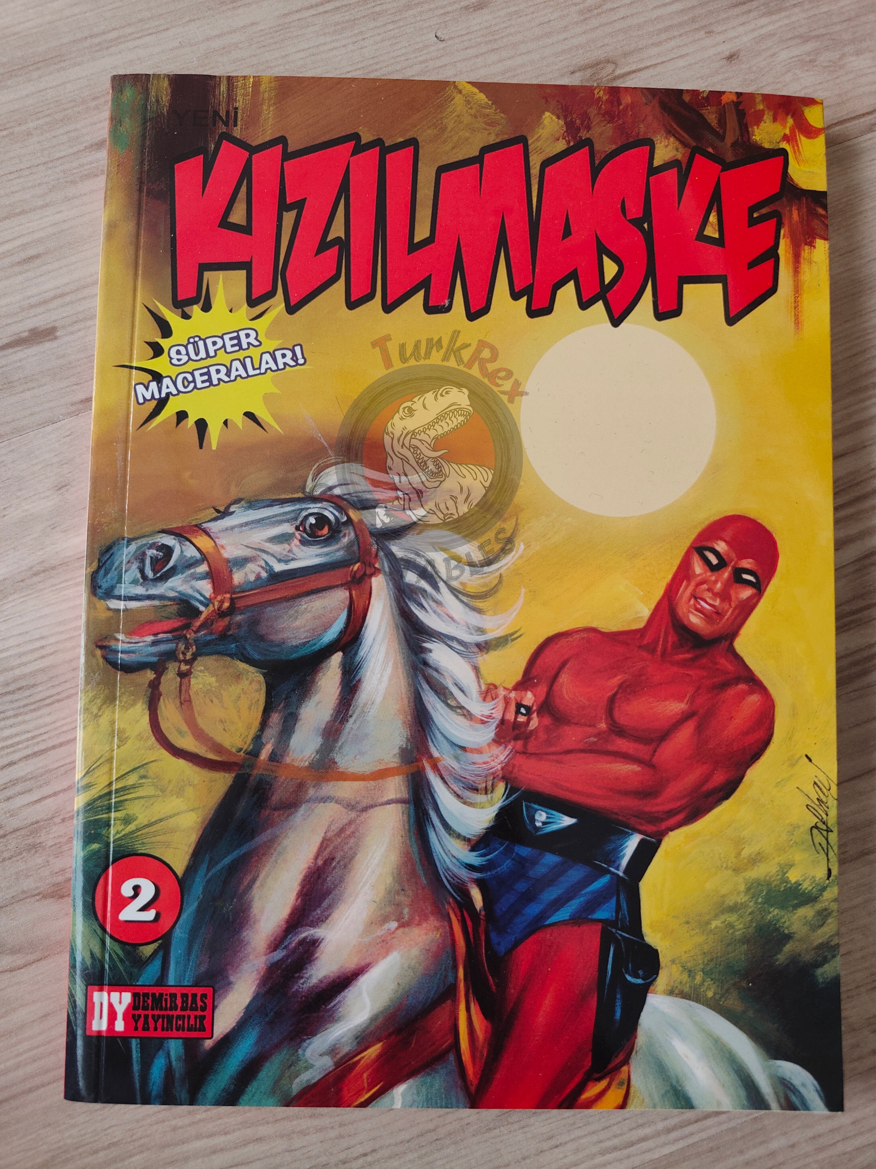 The Phantom #2 2011 Secret of the Cave Island Turkish Comic Turkey