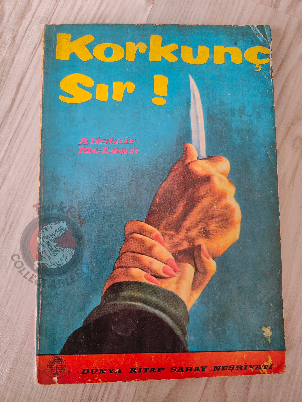 Alistair MacLean – The Satan Bug 1966 1st Turkish Book Turkey