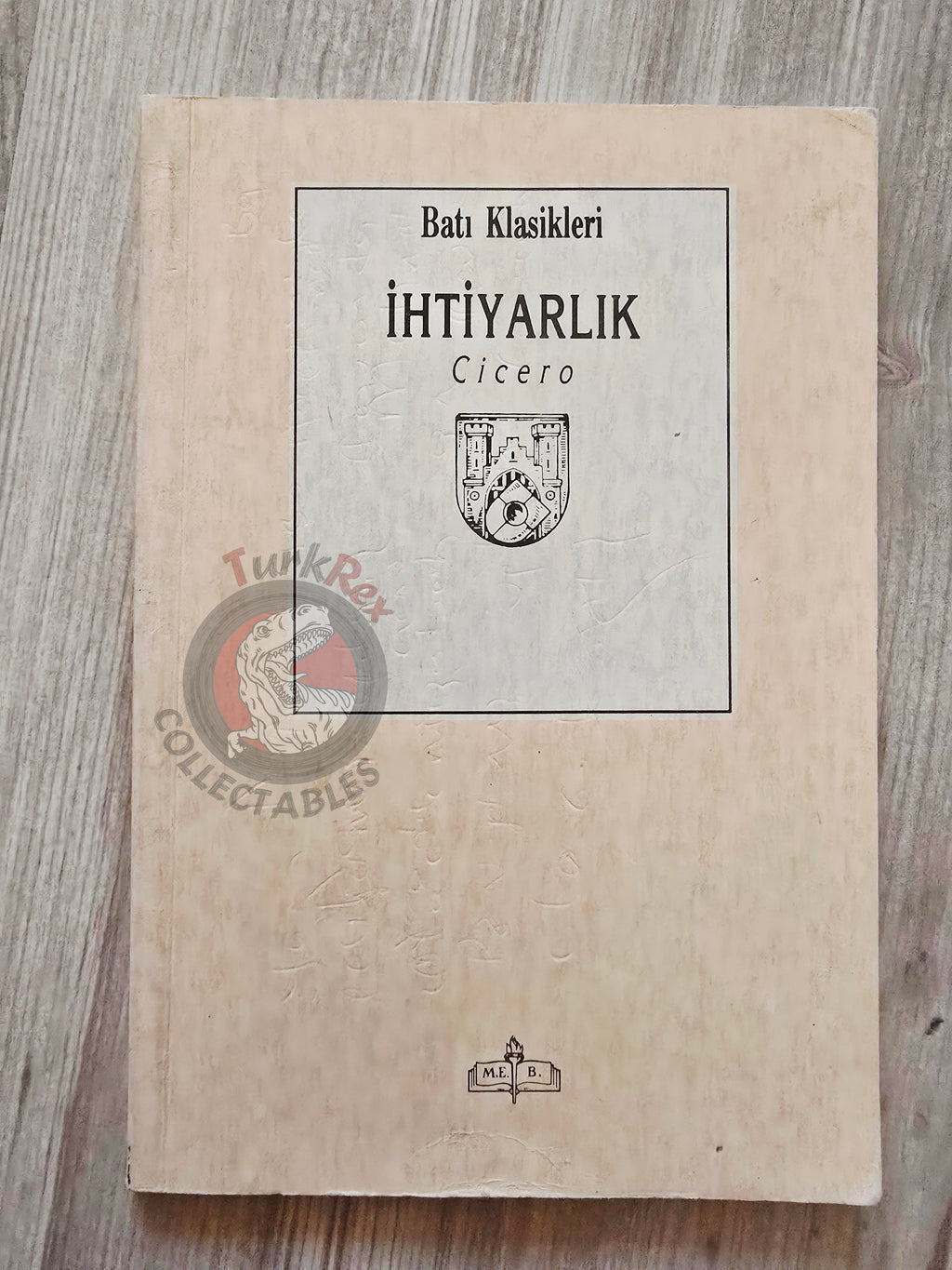Marcus Tullius Cicero – On Old Age 1992 Turkish Book Turkey