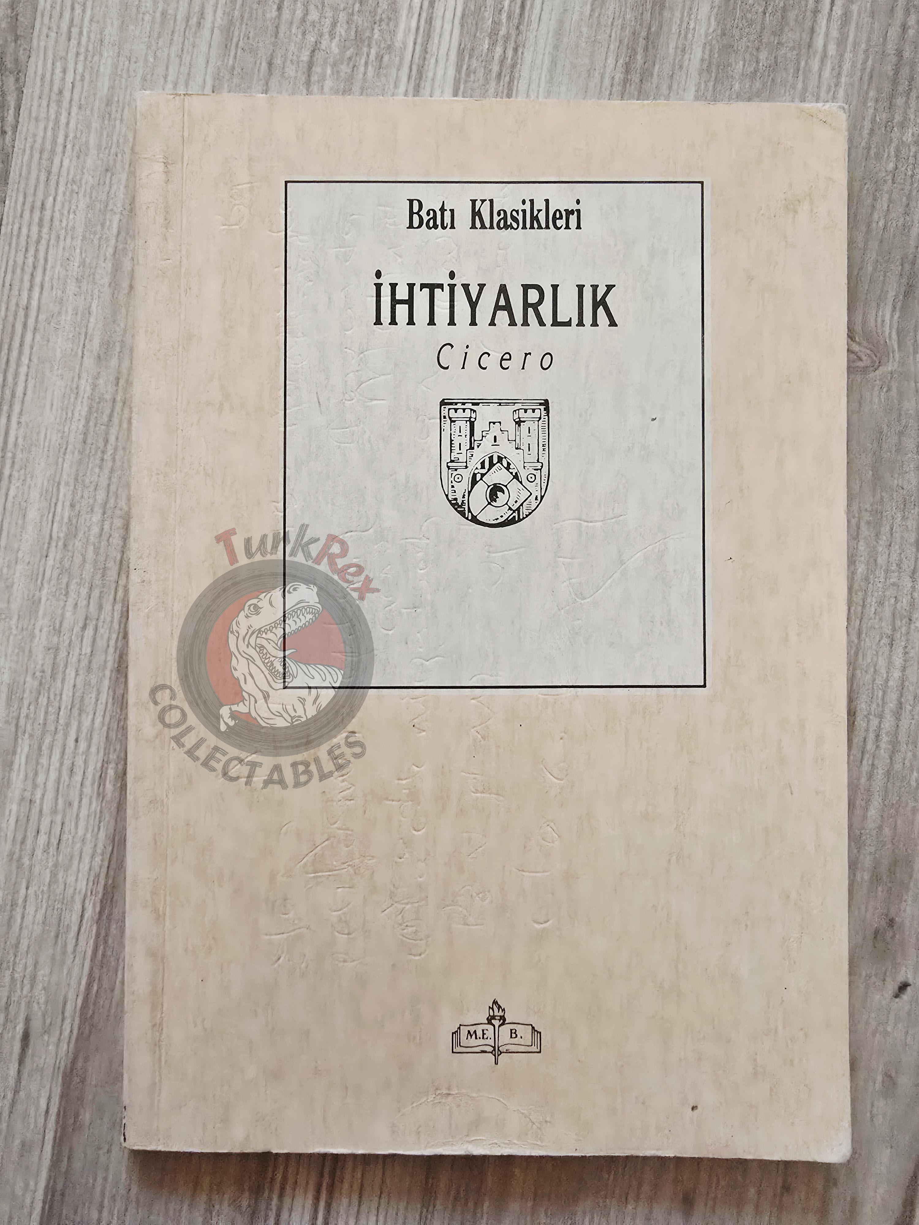 Marcus Tullius Cicero – On Old Age 1992 Turkish Book Turkey