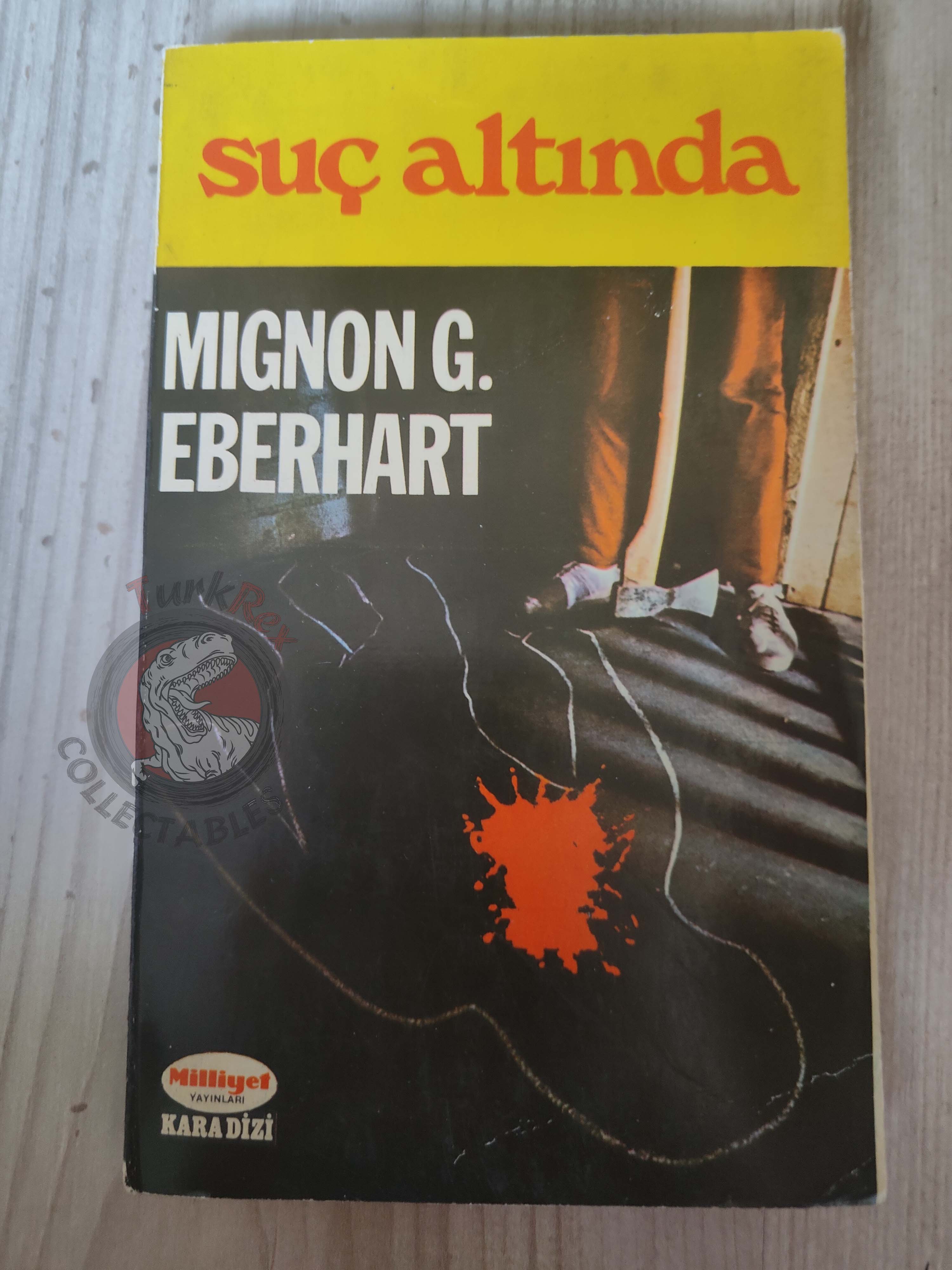 Mignon G. Eberhart – The White Dress 1972 1st Turkish Book Turkey