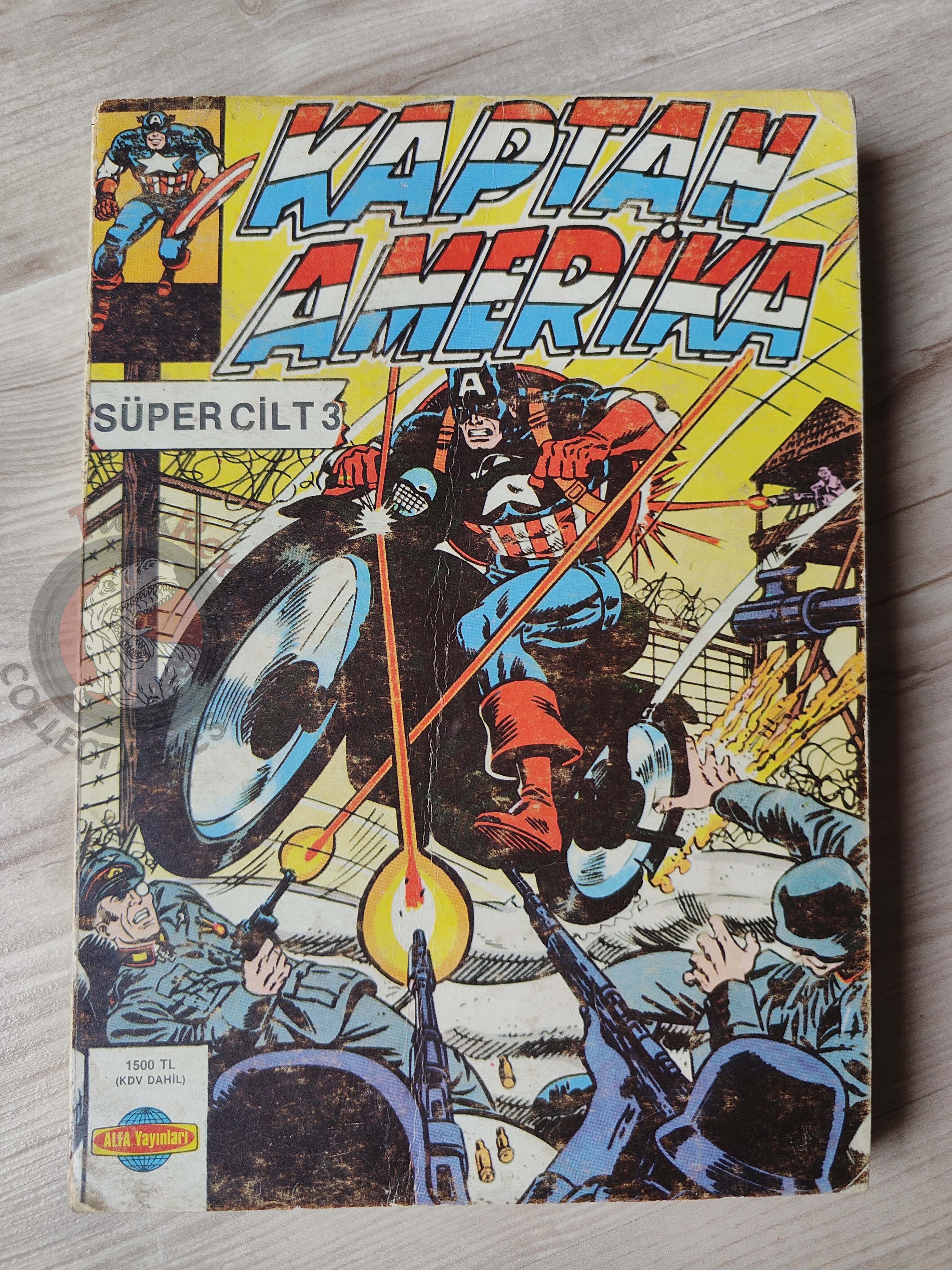 Captain America – Volume 3 1989 Turkish Comic Turkey Thor
