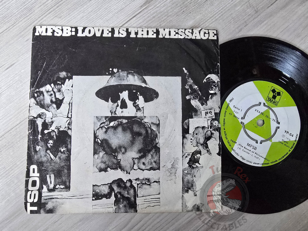 MFSB – Love Is The Message 7" Turkish Pressing Vinyl Turkey Edition