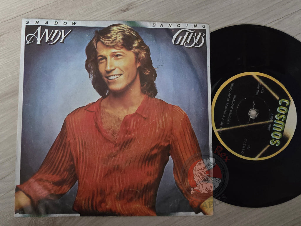 Andy Gibb – Shadow Dancing 7" Turkish Pressing Vinyl Turkey Edition Bee Gees