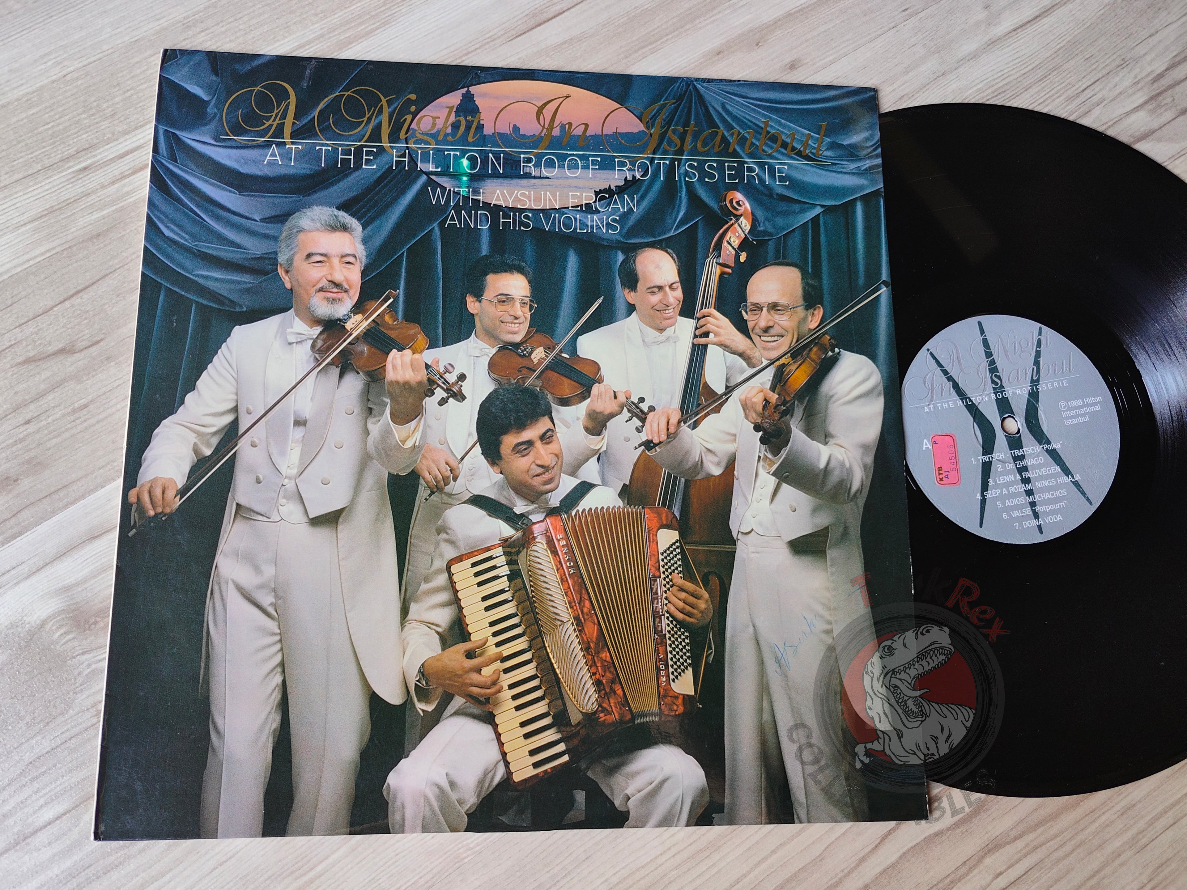 A Night In İstanbul – At The Hilton Roof Rotisserie  Turkish Pressing Vinyl Turkey Edition West Of The Bosphorus