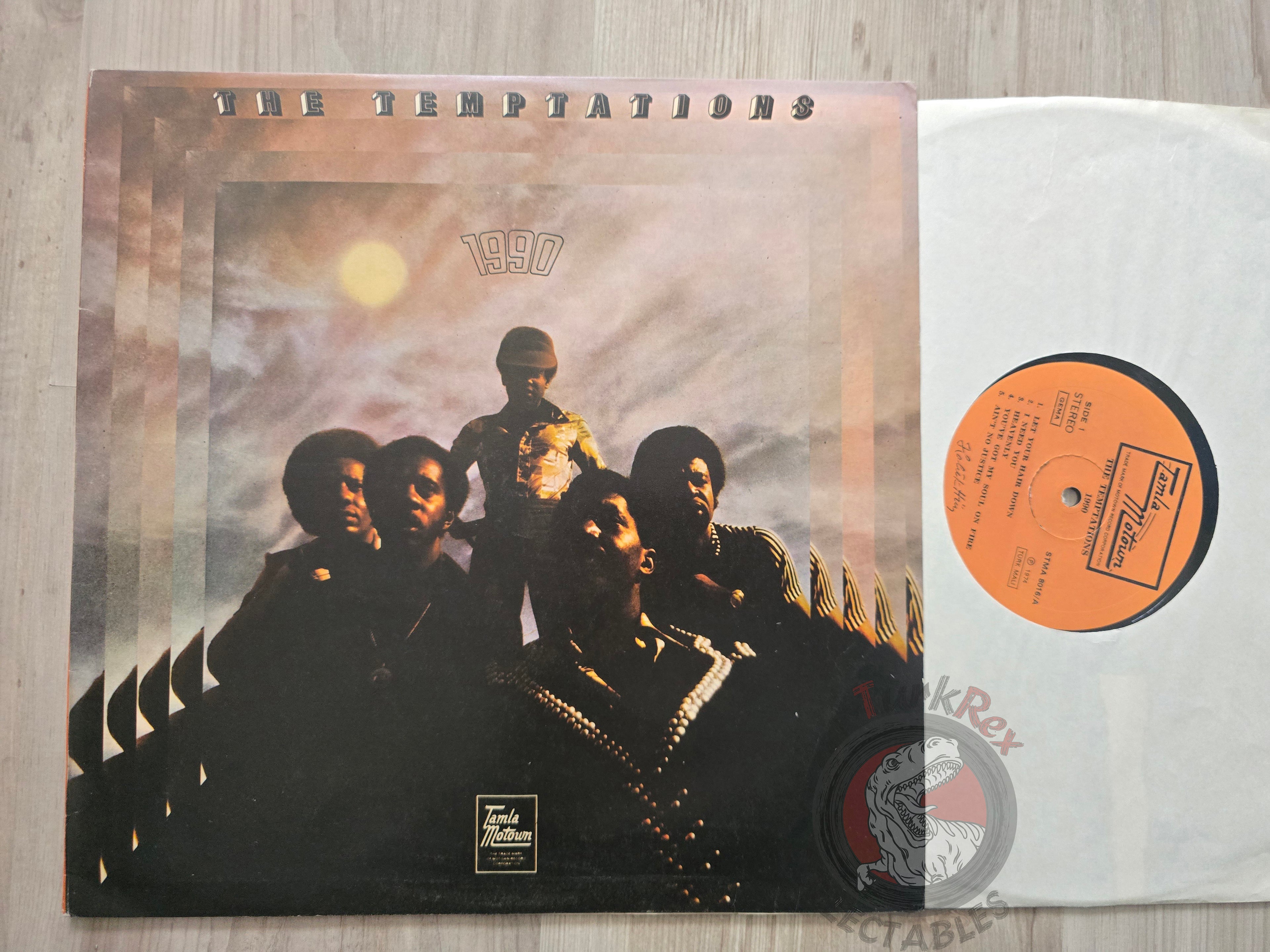 The Temptations – 1990 Turkish Pressing Vinyl Turkey Edition