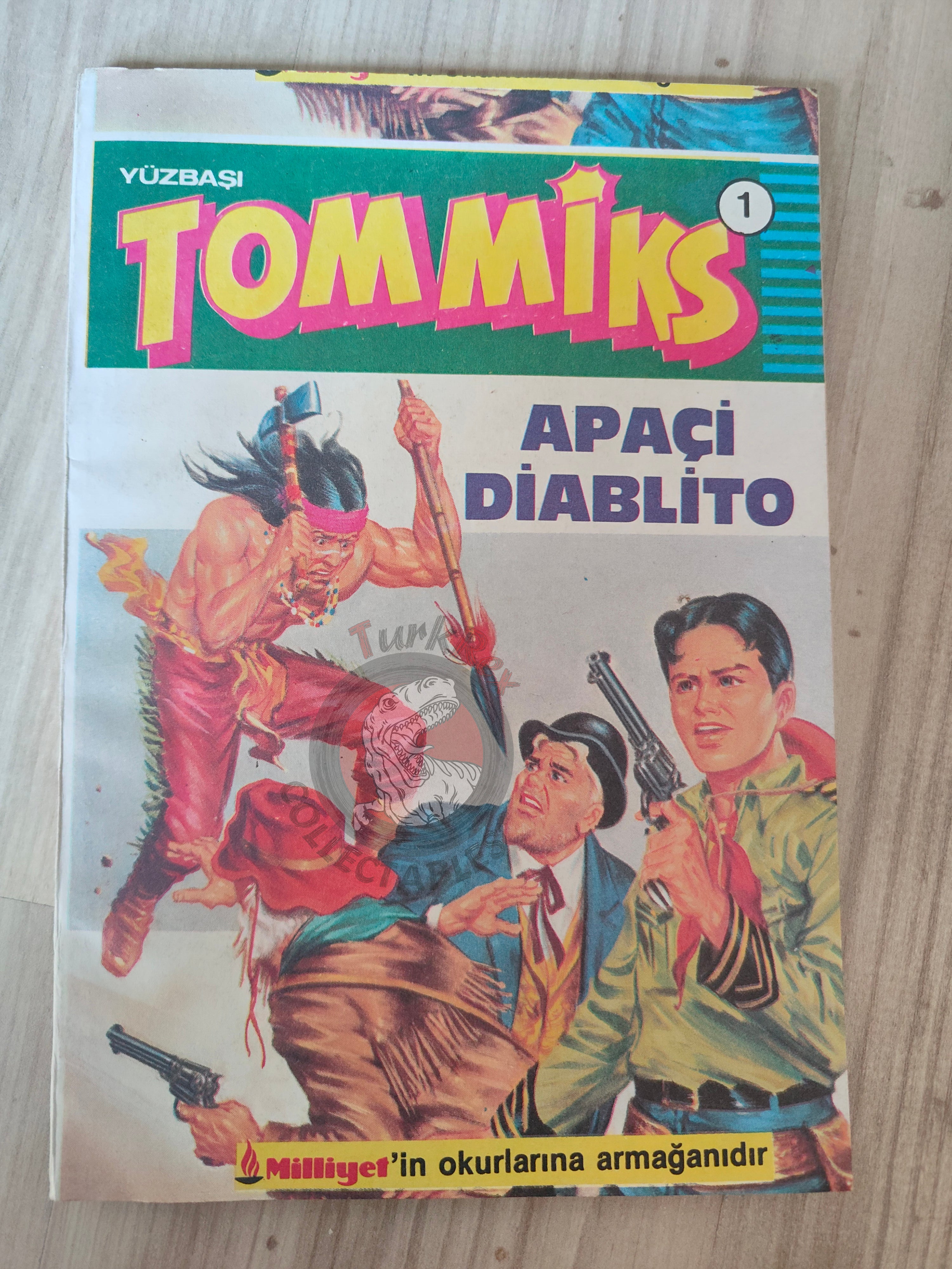 Capitan Miki #1 Diablito, l'apache Turkish Comic Turkey EsseGesse