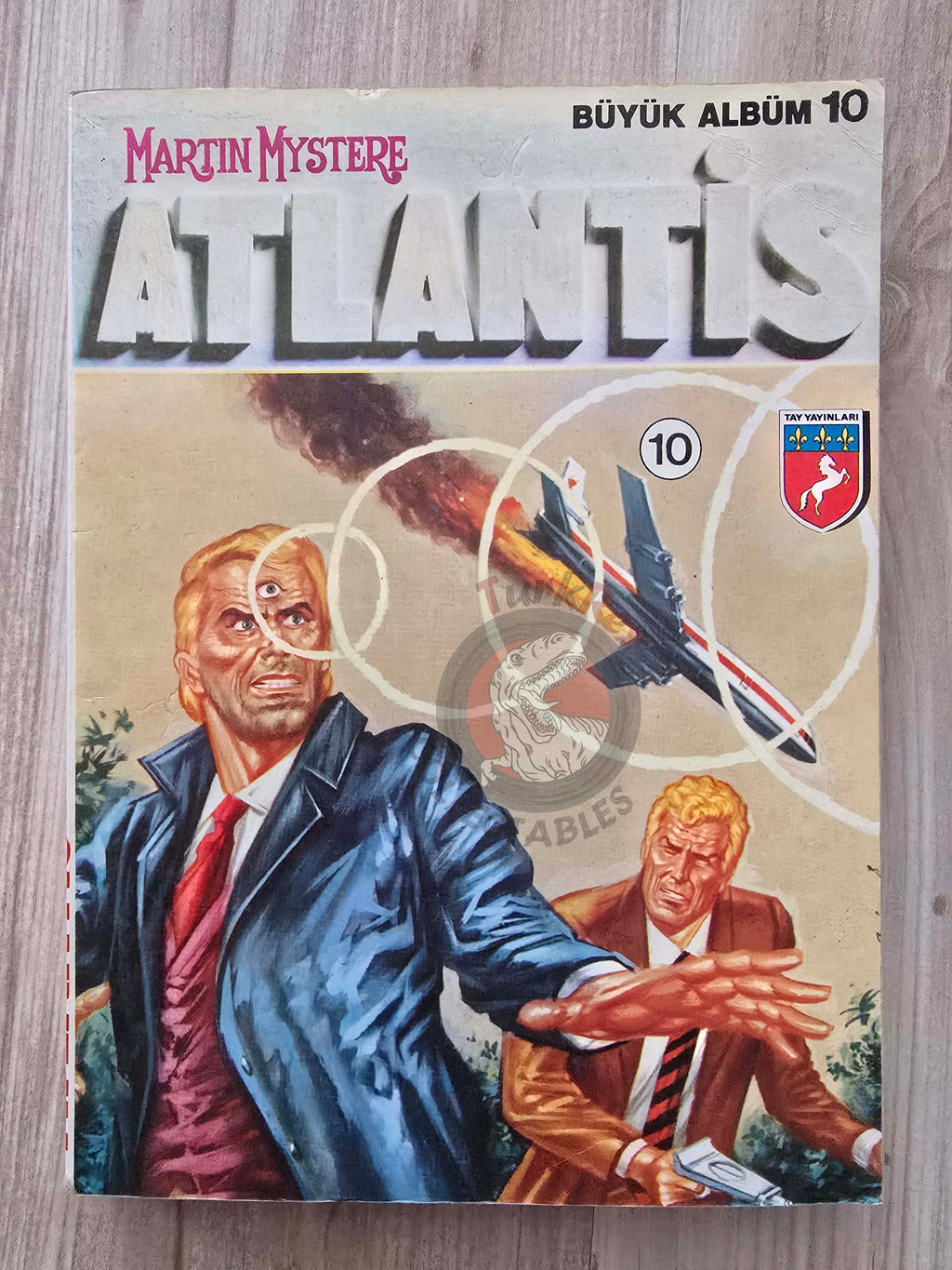 Martin Mystère #10 Viaggio nel Futuro 80s Turkish Comic Turkey #24