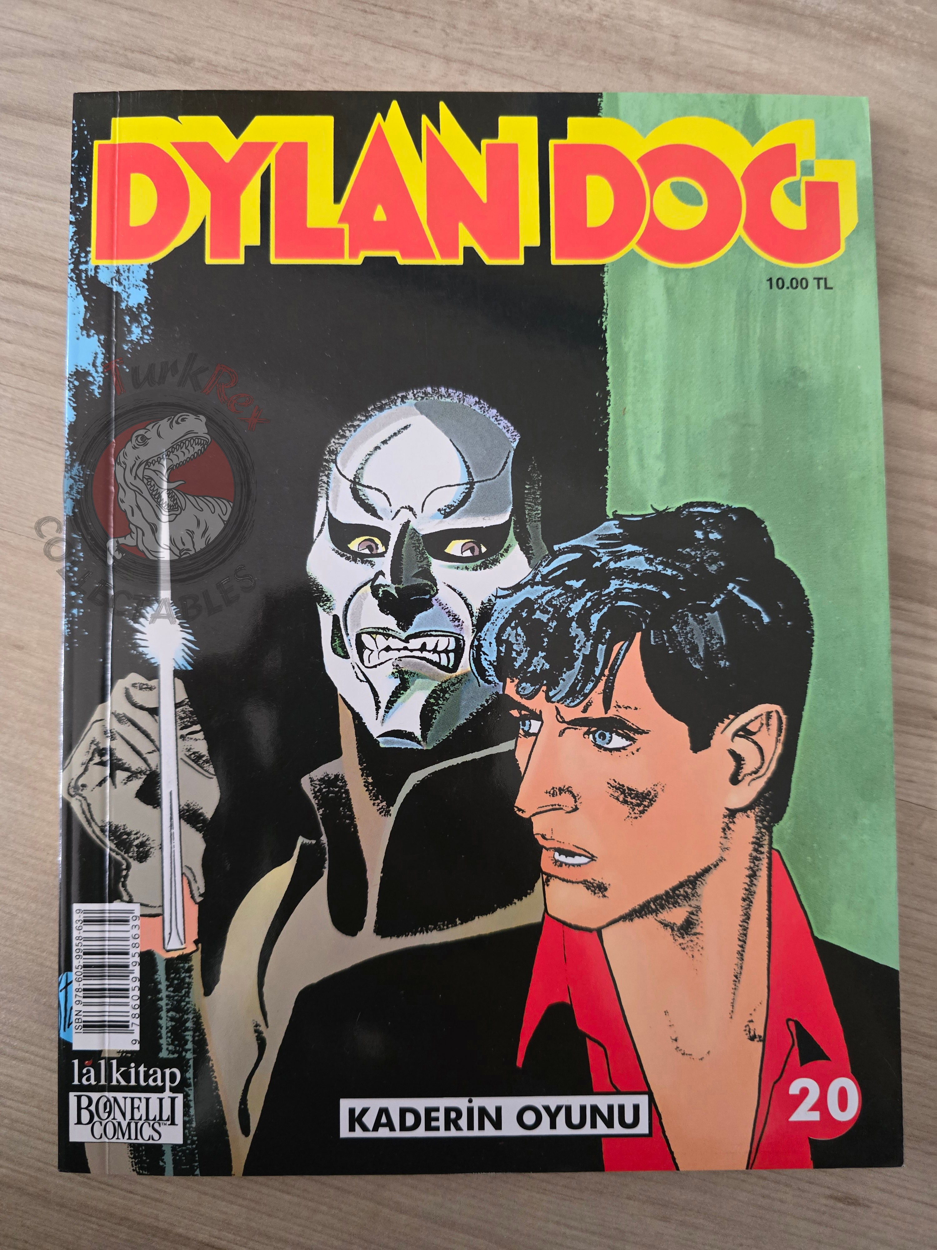 Dylan Dog #20 2016 Turkish Comic Turkey #118 Il gioco del destino