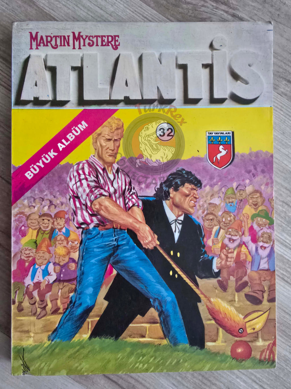 Martin Mystère #32 Il Ragazzo Prodigio 80s Turkish Comic Turkey #76 #78