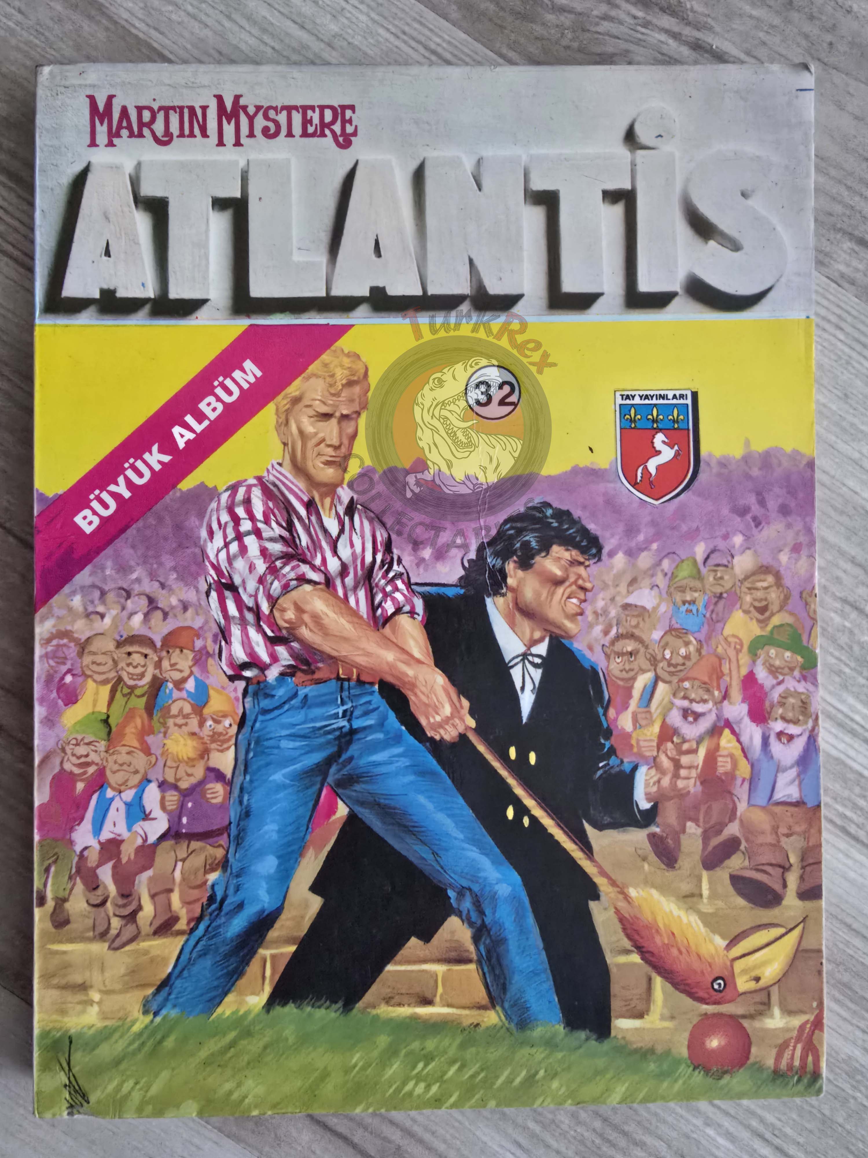 Martin Mystère #32 Il Ragazzo Prodigio 80s Turkish Comic Turkey #76 #78