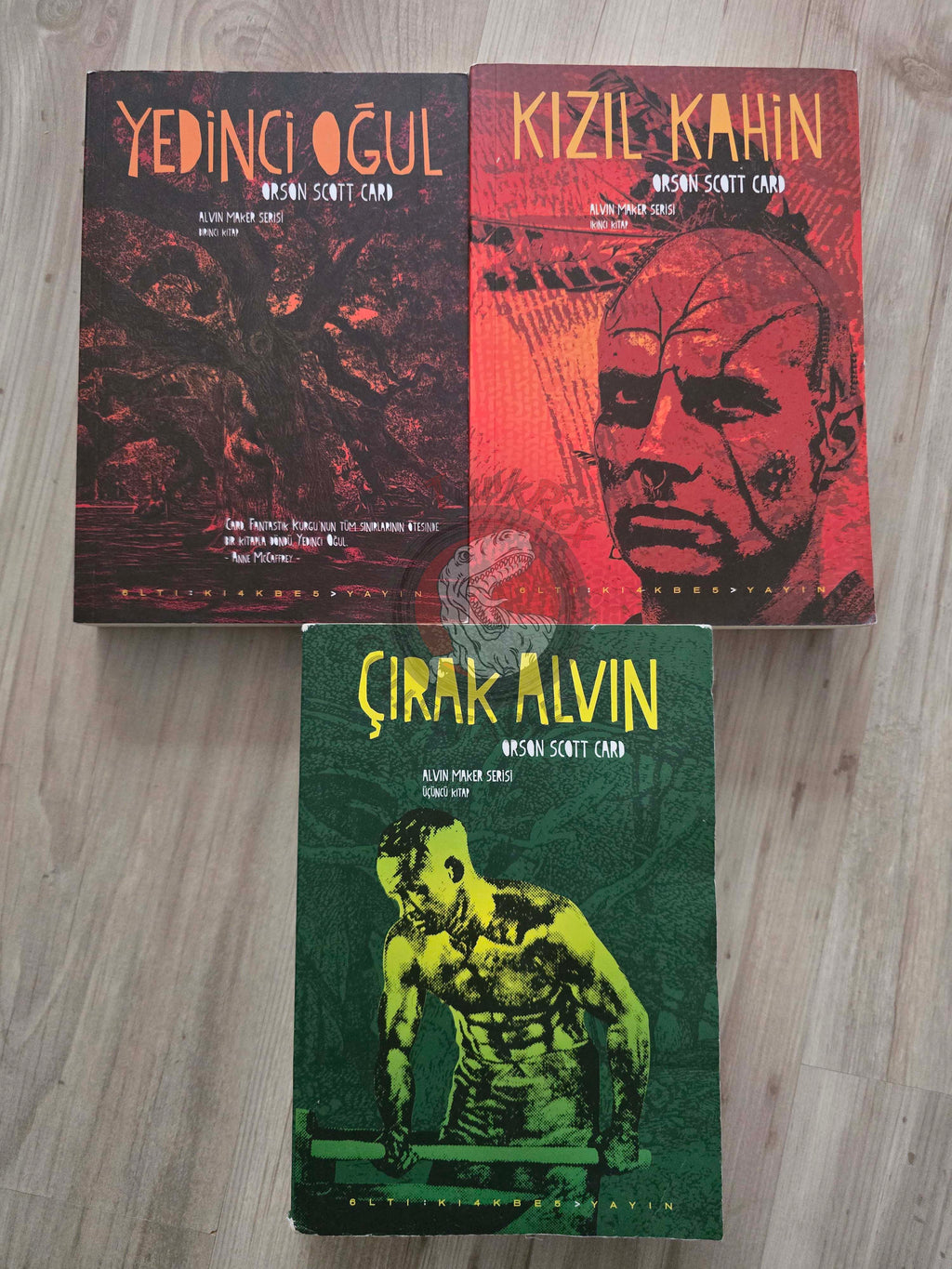 Orson Scott Card – The Tales of Alvin Maker Turkish Book Turkey Complete Set