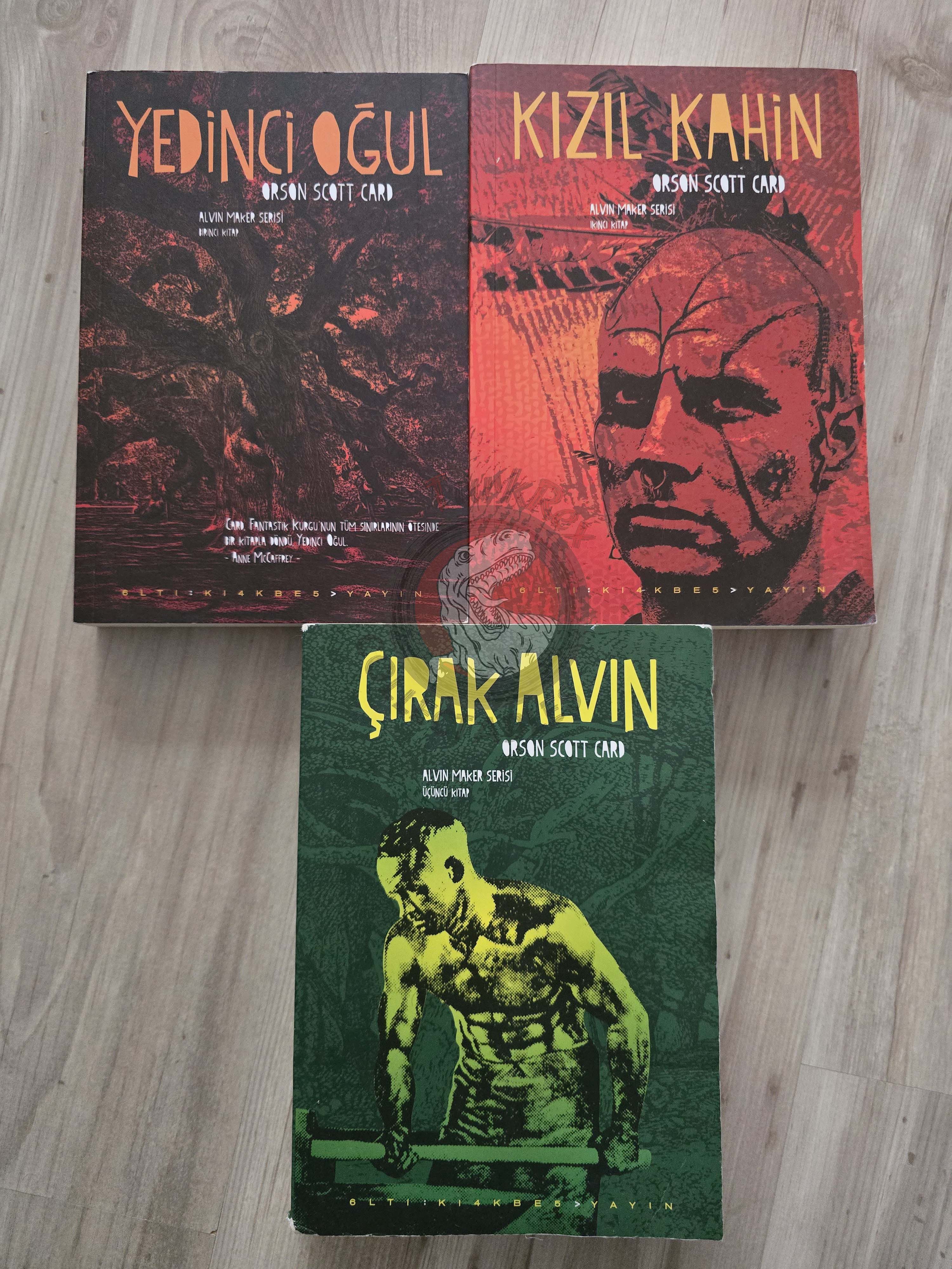 Orson Scott Card – The Tales of Alvin Maker Turkish Book Turkey Complete Set